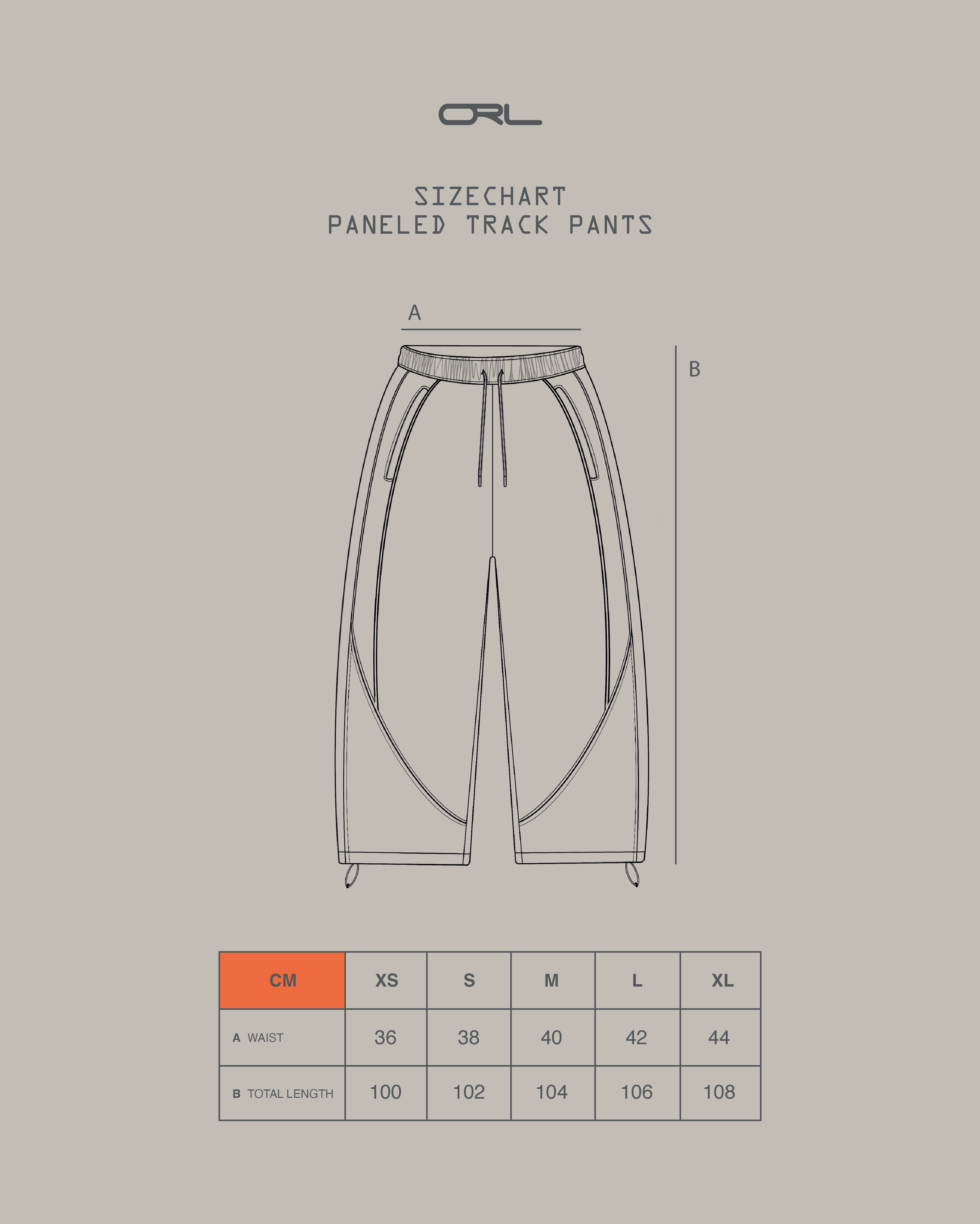 ORELIEN PANELED TRACK PANTS