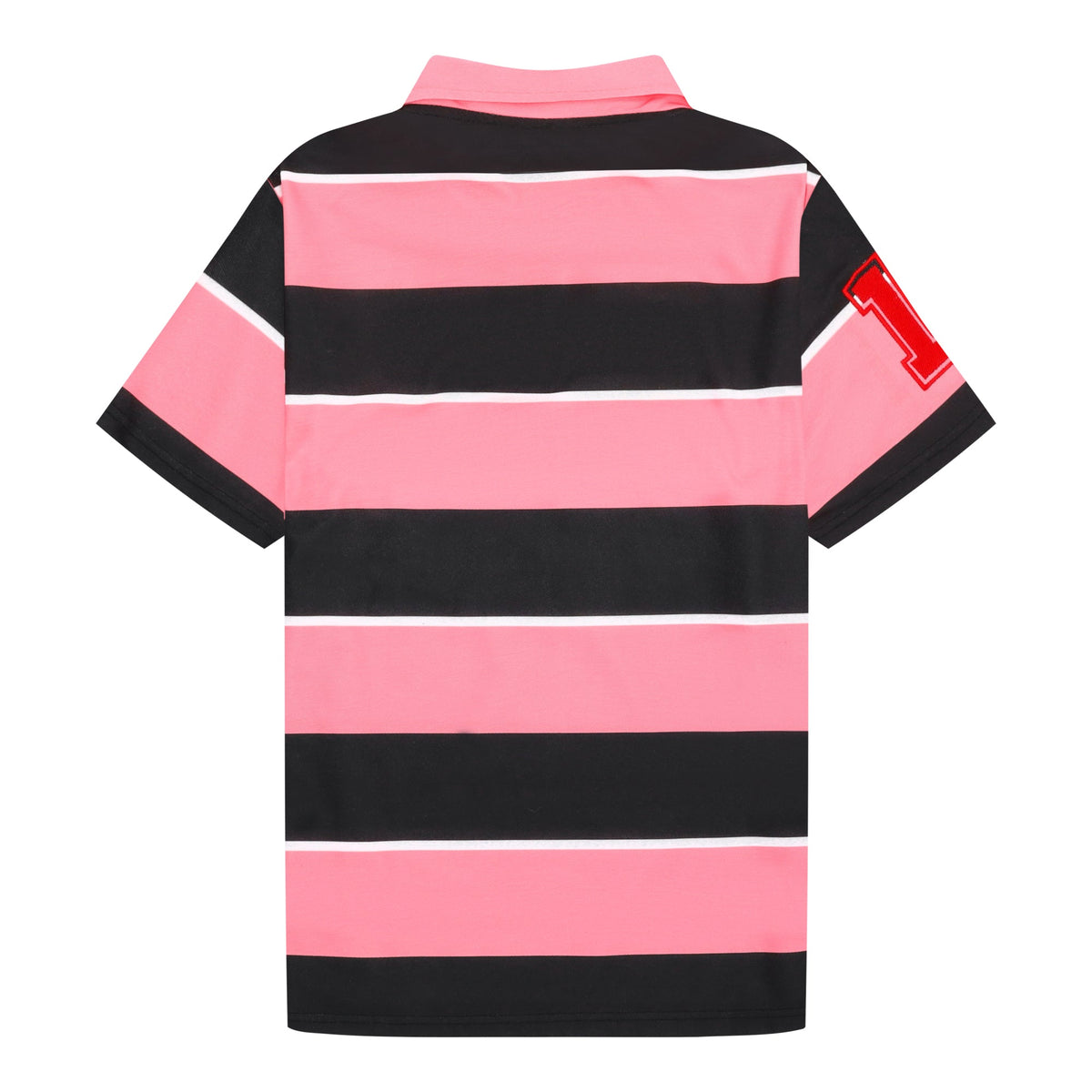 Lukamachain Polo 3Hunna - Pink Striped