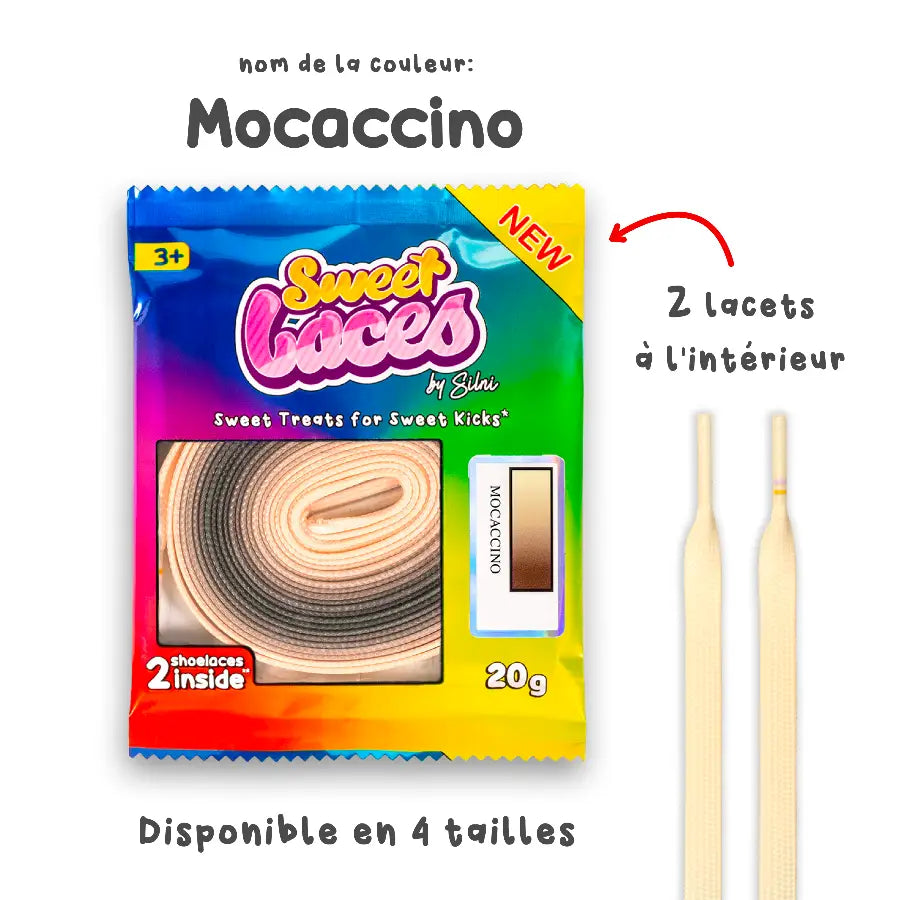 SWEET LACES ORIGINALS MOCACCINO