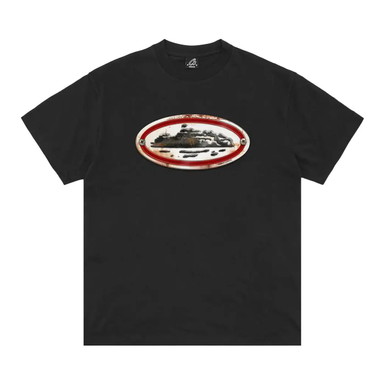 CORTEIZ RUSTY ALCATRAZ BLACK T-SHIRT