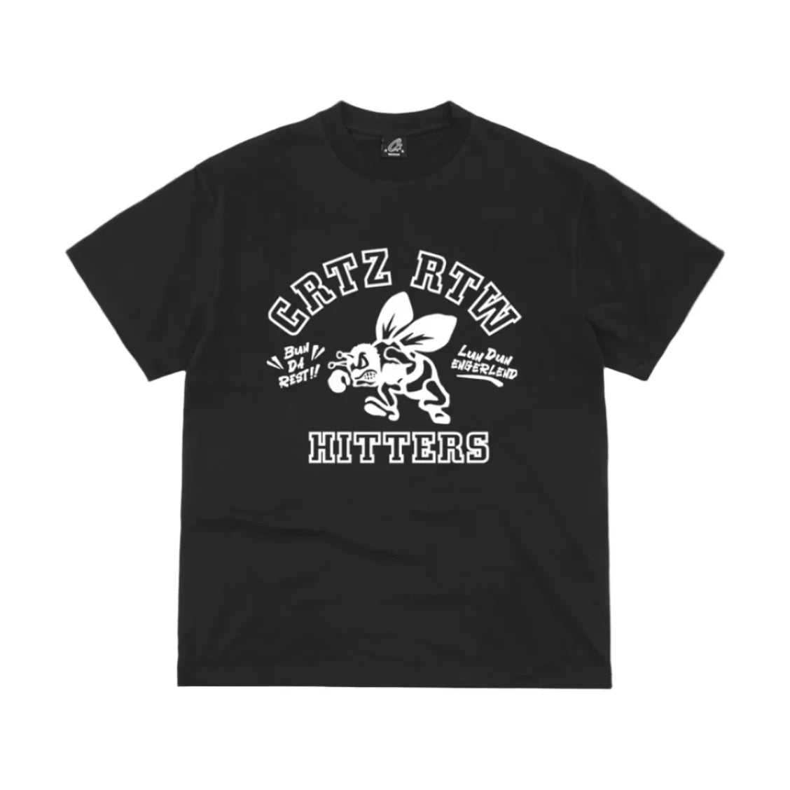 CORTEIZ THE HITTERS BLACK T-SHIRT