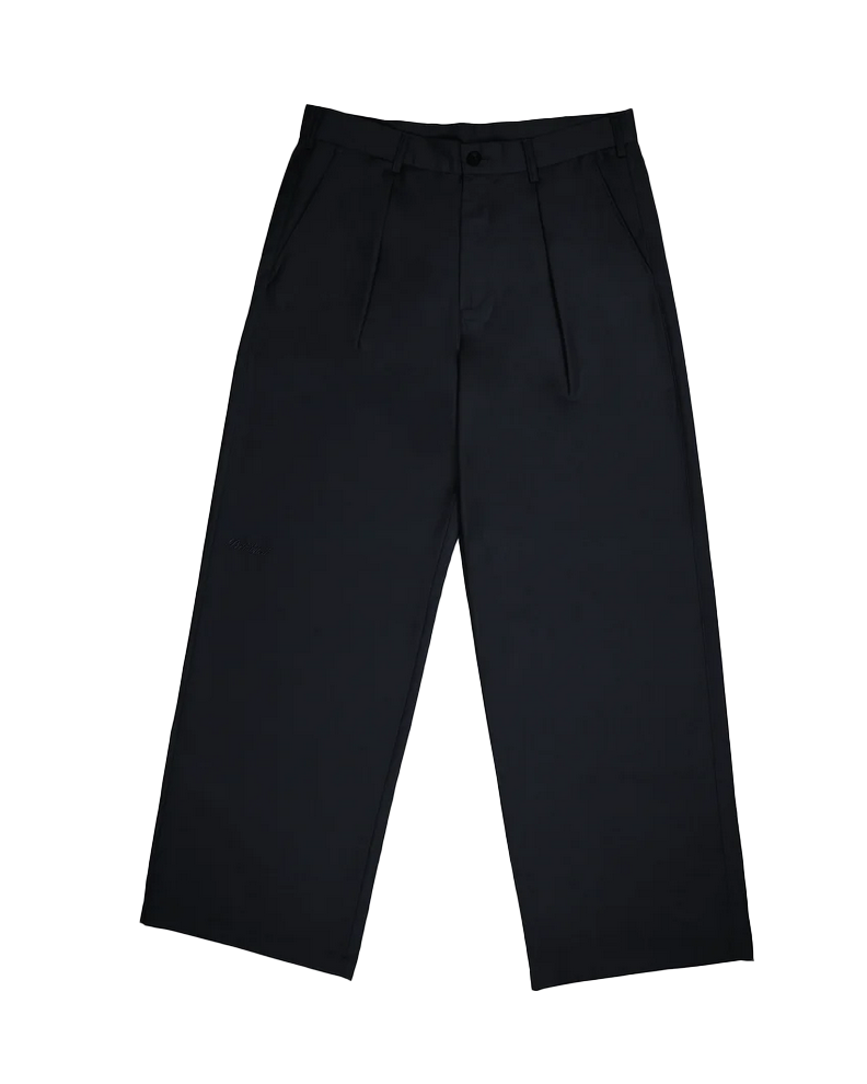 PANTALONS PLISSÉS SOHO INTERDITS BLEU MARINE