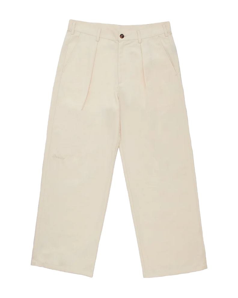 PROHIBITED SOHO PLEATED PANTS CREAM