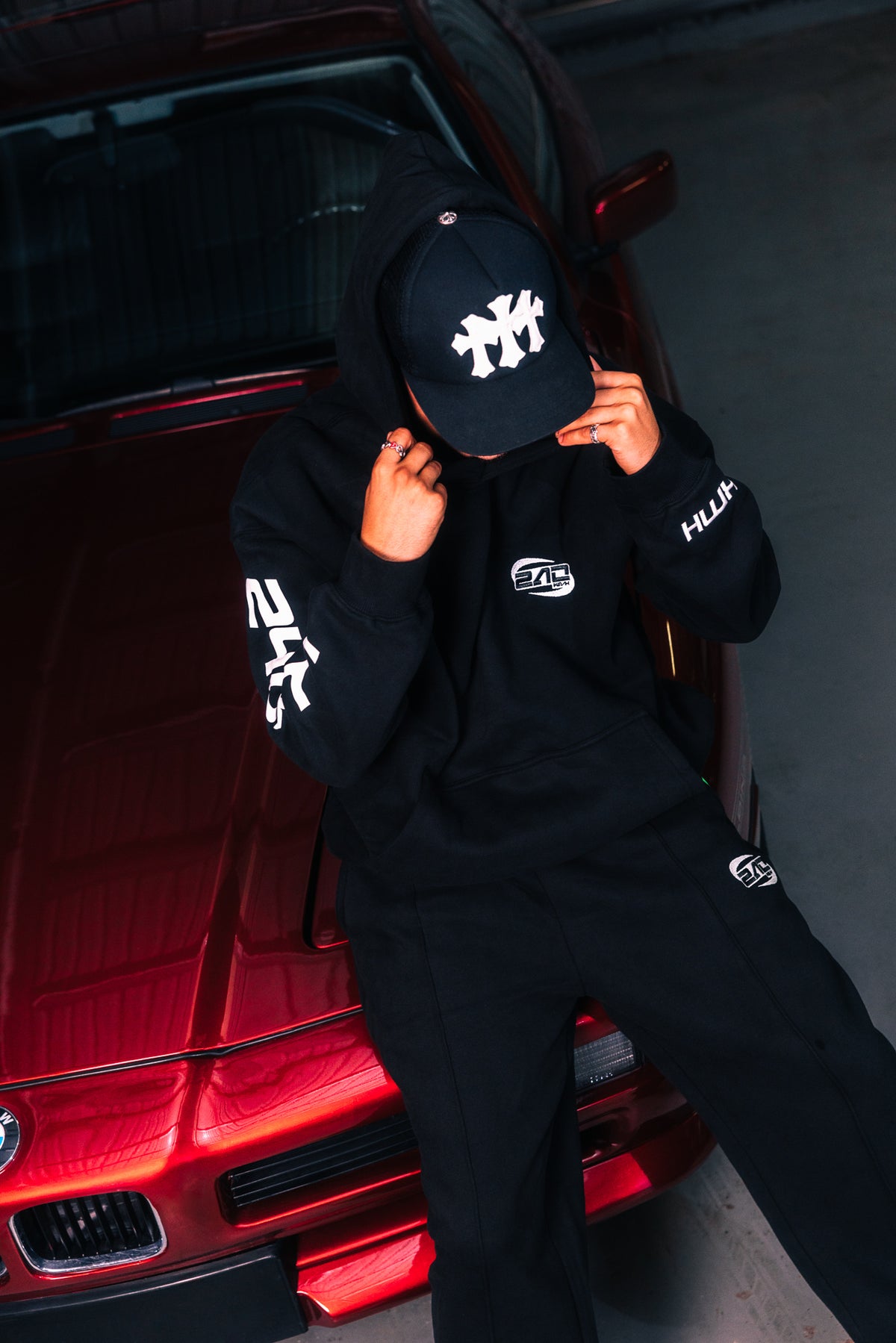 PHRASE STUDIOS BLOOM HOODIE - BLACK