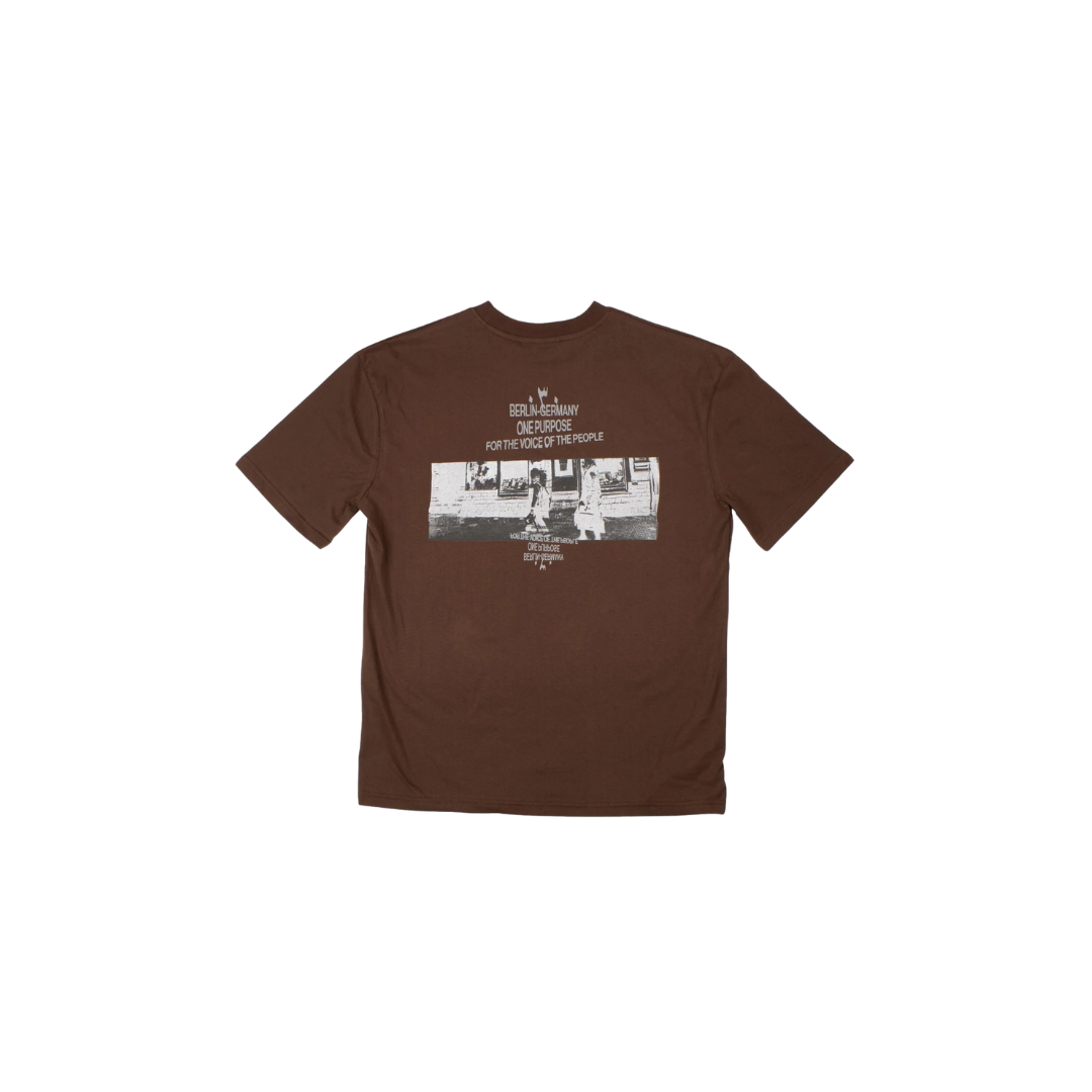 TRUE DIE GRAPHIC TEE BROWN