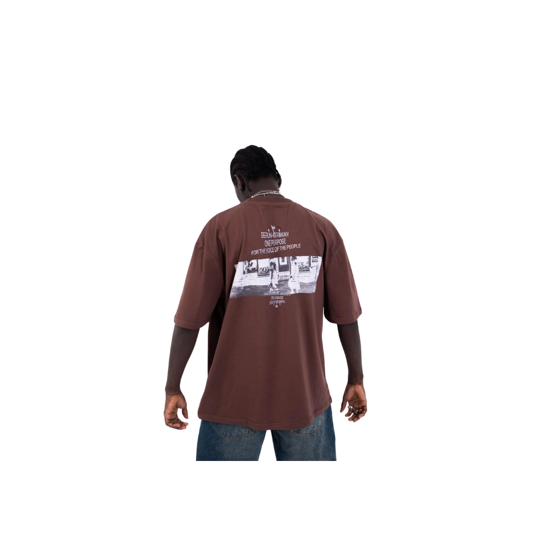 TRUE DIE GRAPHIC TEE BROWN