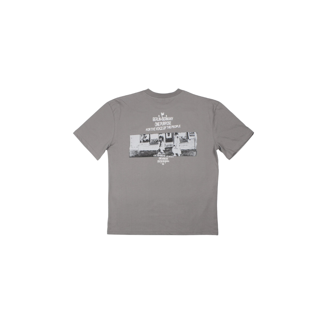 TRUE DIE GRAPHIC TEE GREY