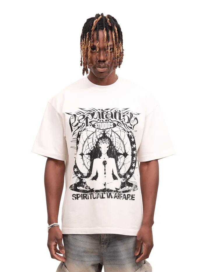 REPUTATION SPIRITUAL WARFARE TEE WHITE