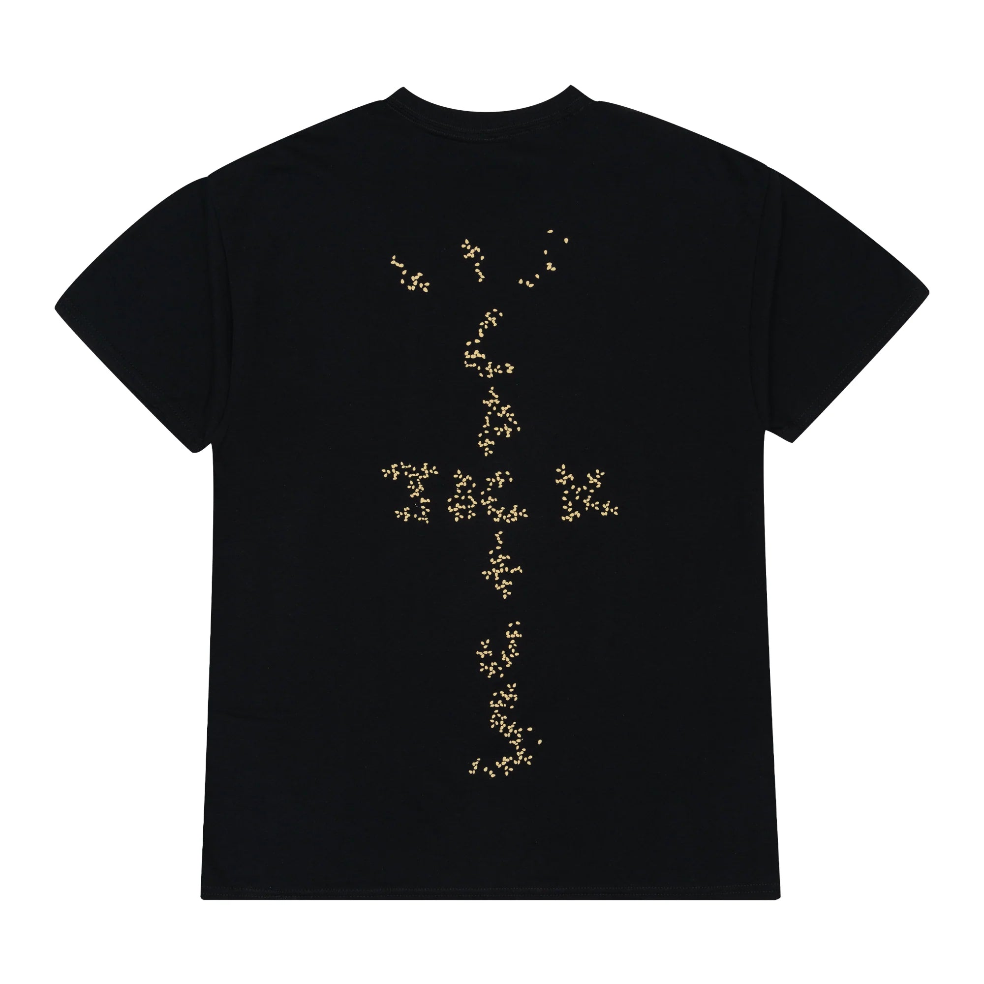 TRAVIS SCOTT X MCDONALDS SESAME INV TEE BLACK/BROWN
