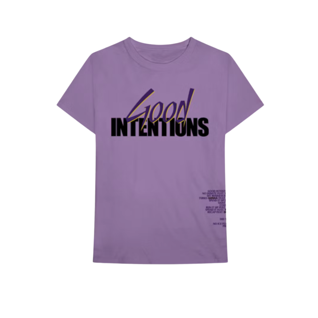 VLONE X NAV DOVES T-SHIRT PURPLE