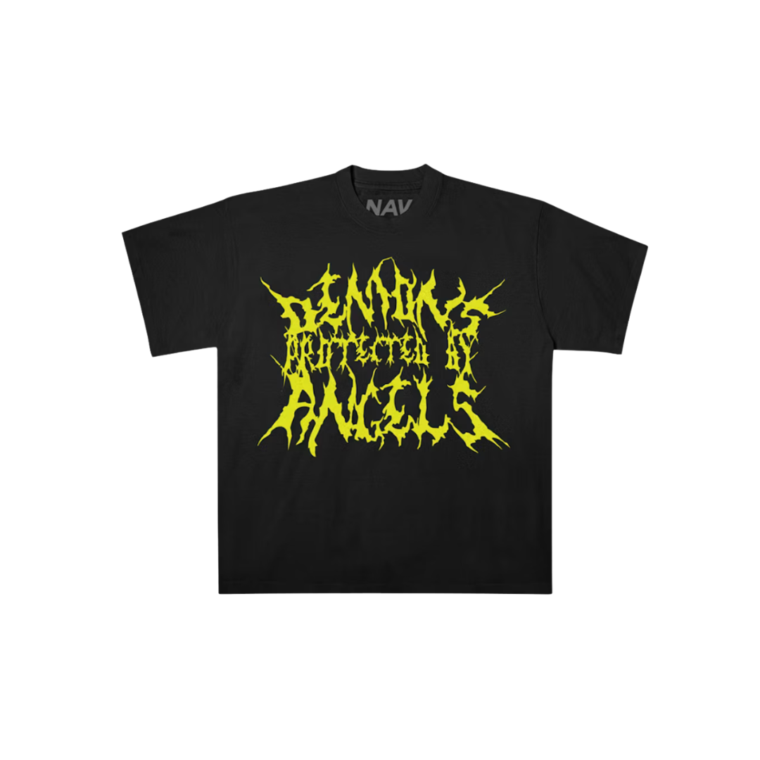 VLONE X NAV DPBA 2 JAGGED T-SHIRT BLACK