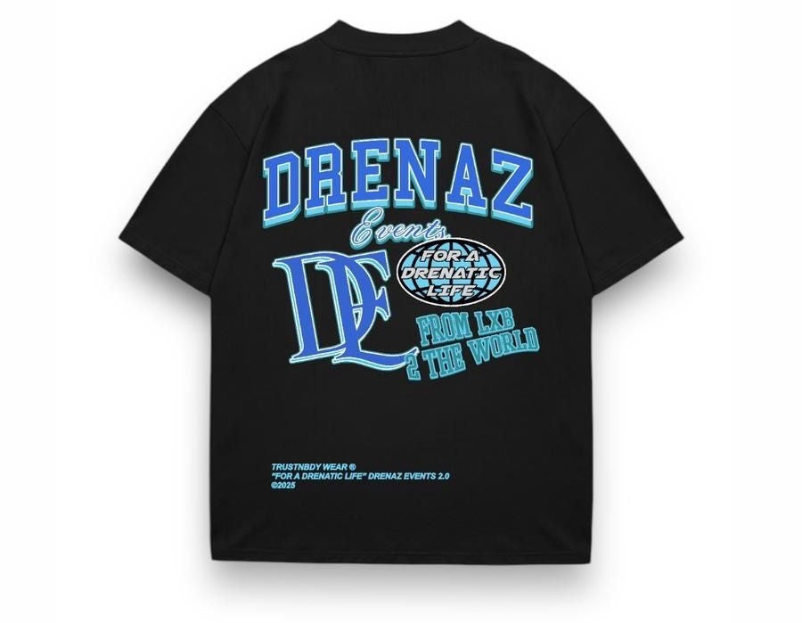 DRENAZ FOR A DRENATIC LIFE 2.0 TEE AZUL