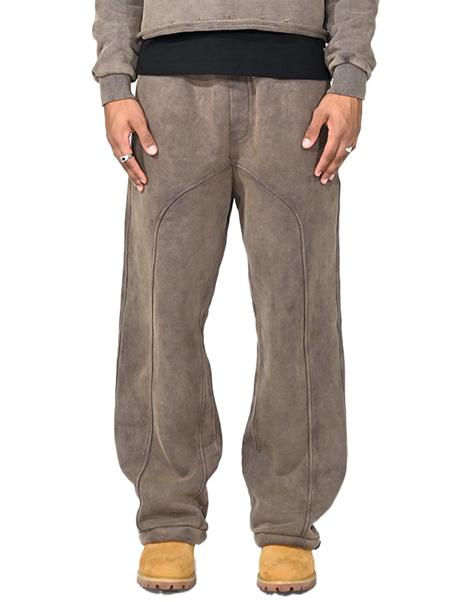 FINELLI BAGGY SWEATPANTS BROWN