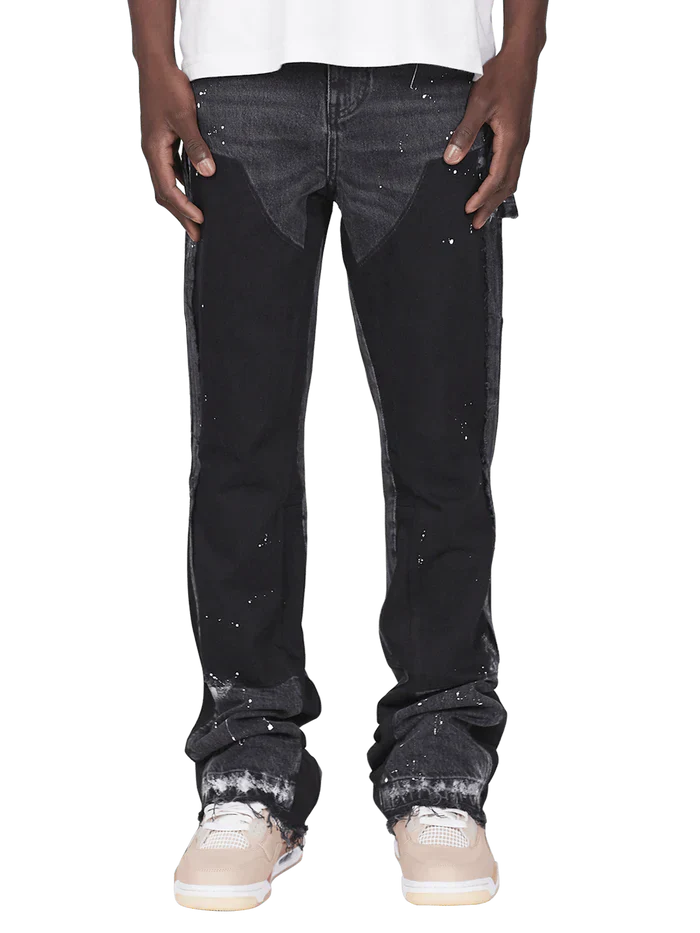 DENIM FLARE RÉPUTATION NOIR