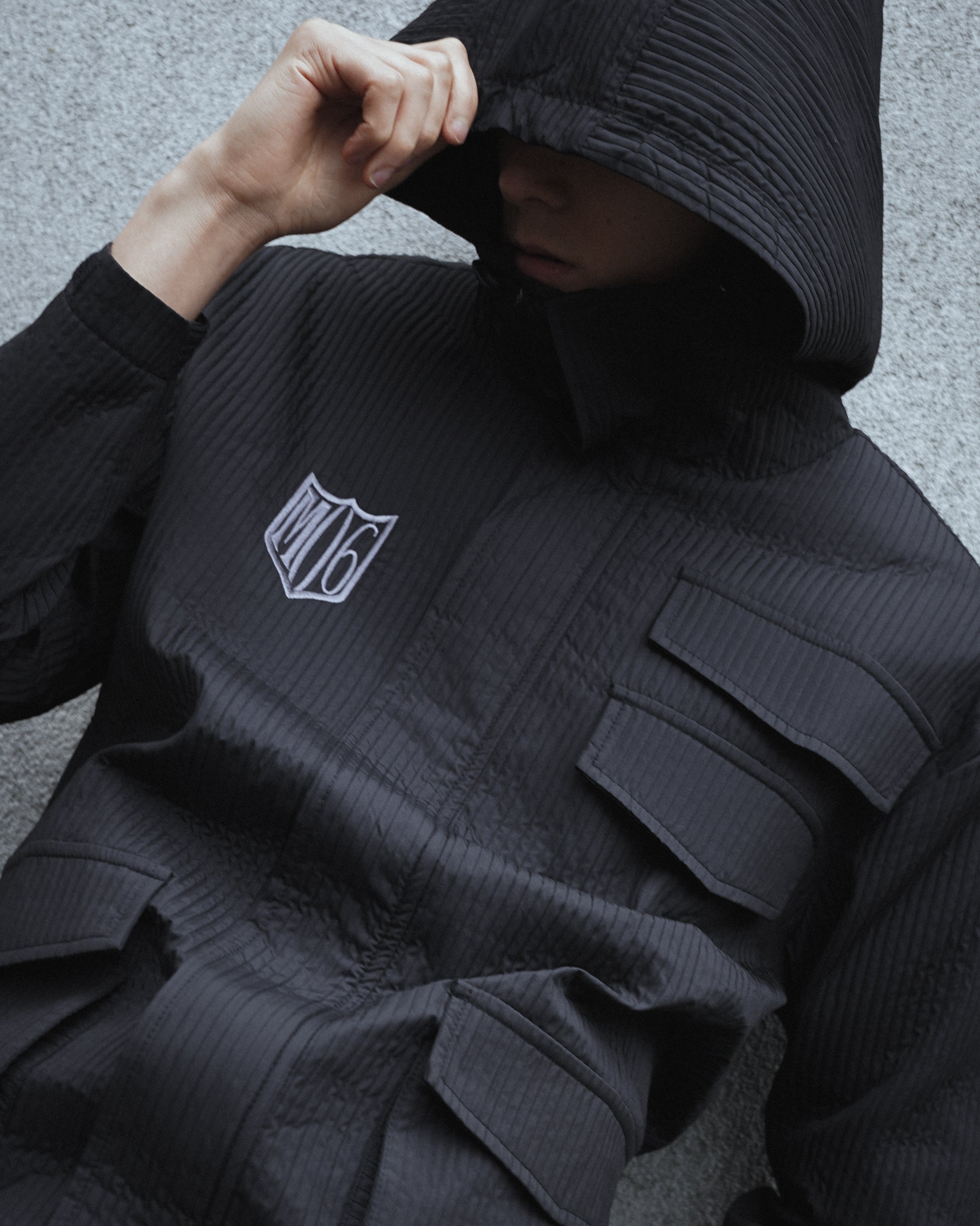 BLOUSON ET SAC ATELIER-MO6 NOIRS