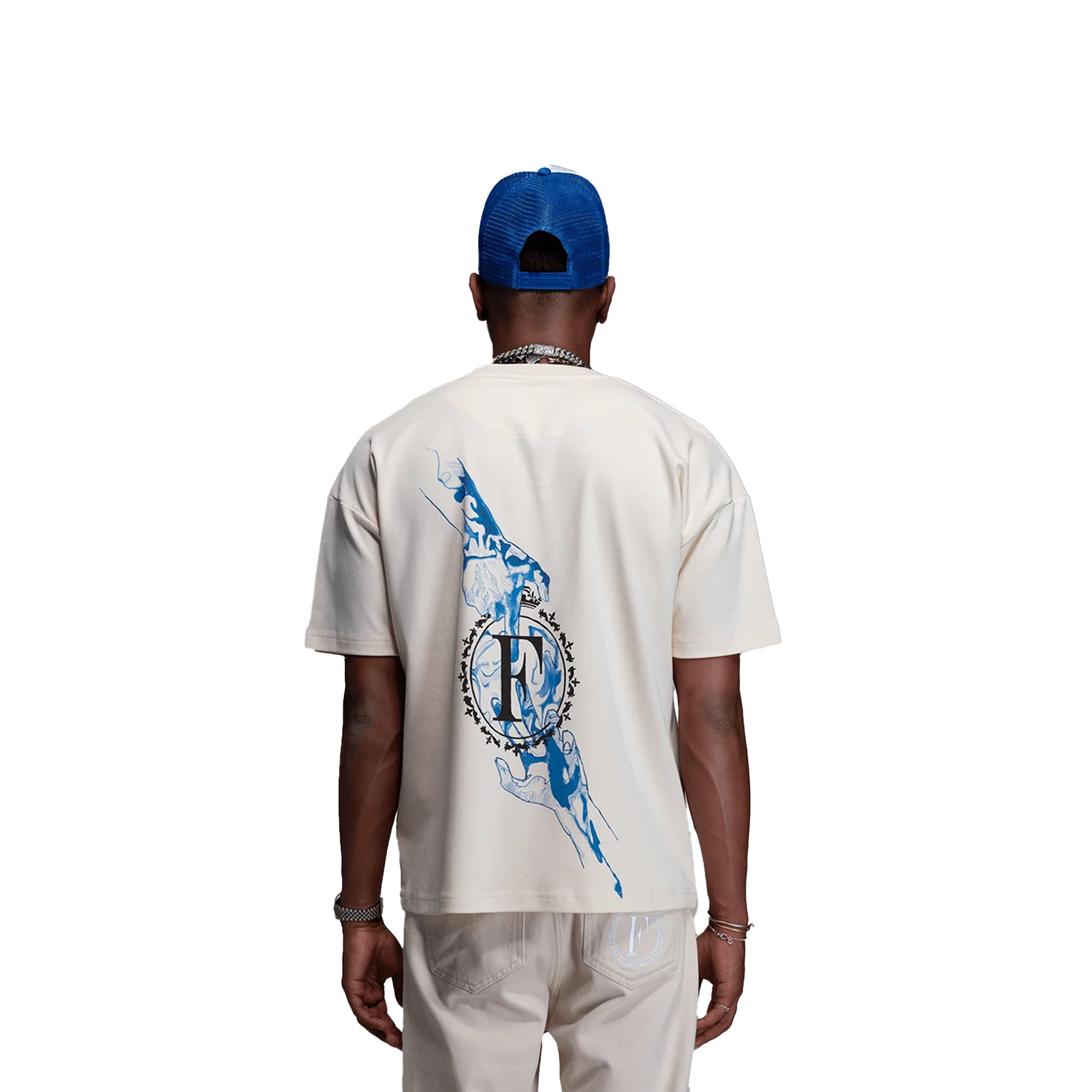 T-SHIRT À MAINS CONNECTANTES FINELLI