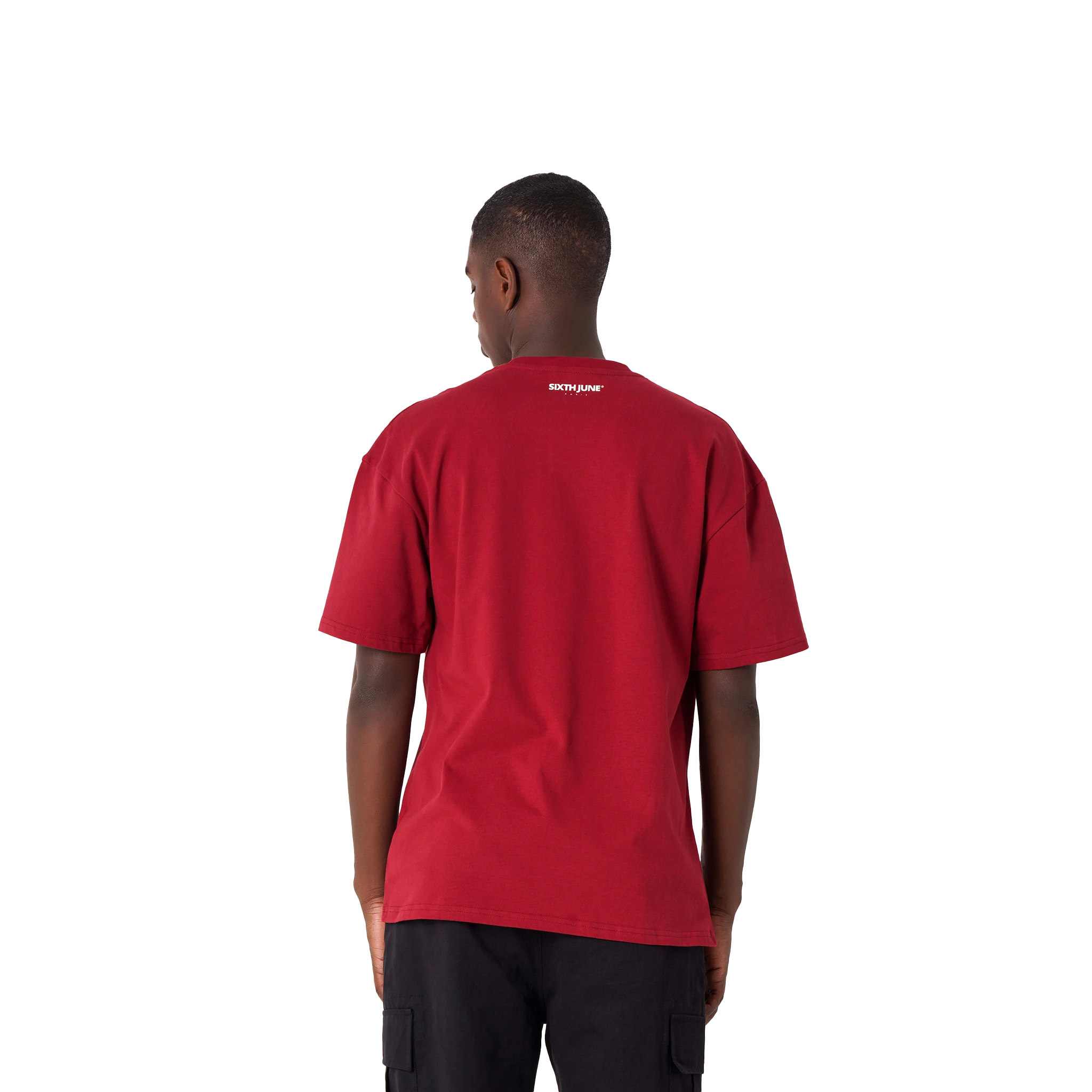 T-SHIRT ROUGE IMAGINE SIXTH JUIN