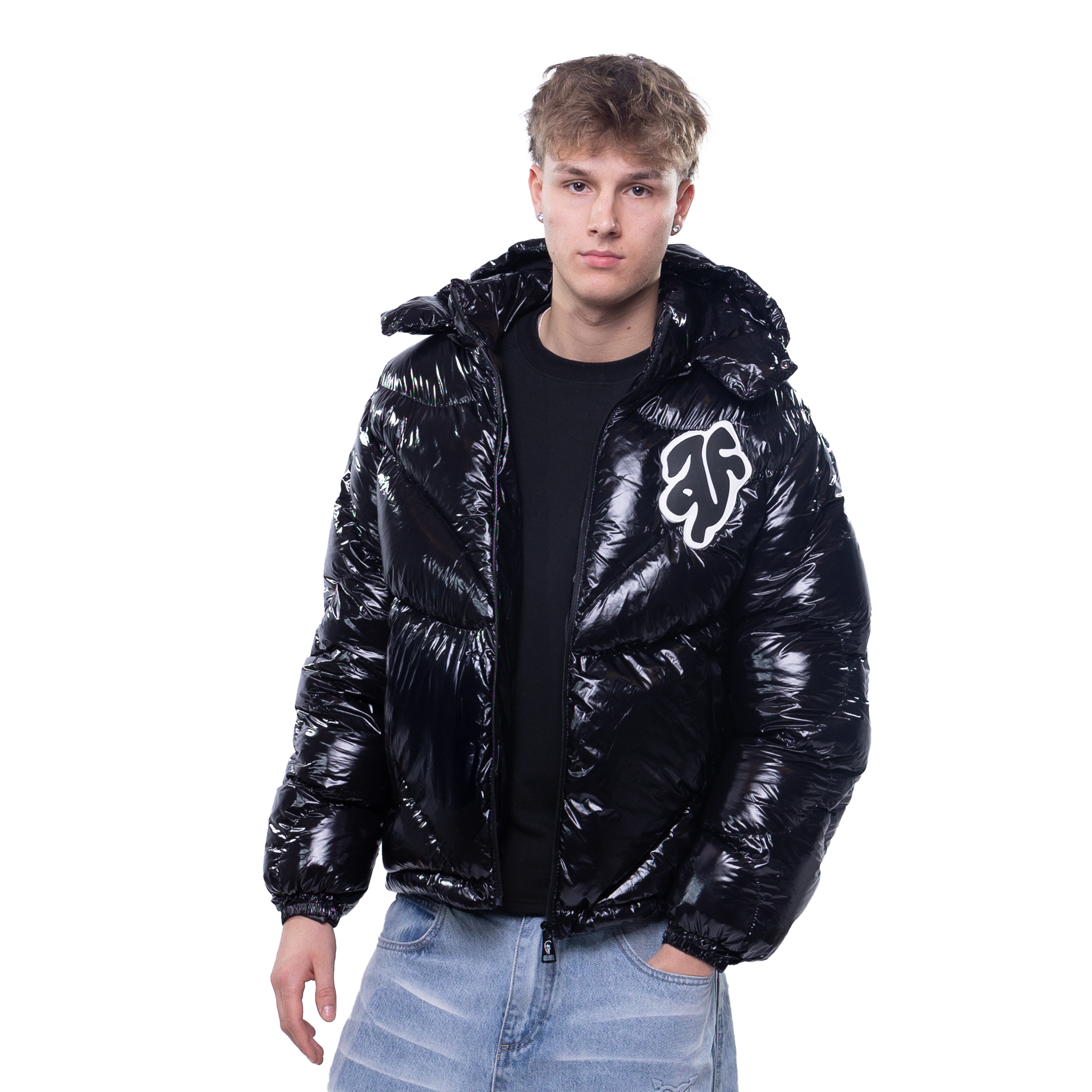 FACES SPACESUIT PUFFERJACKET 3.0 SHINY BLACK