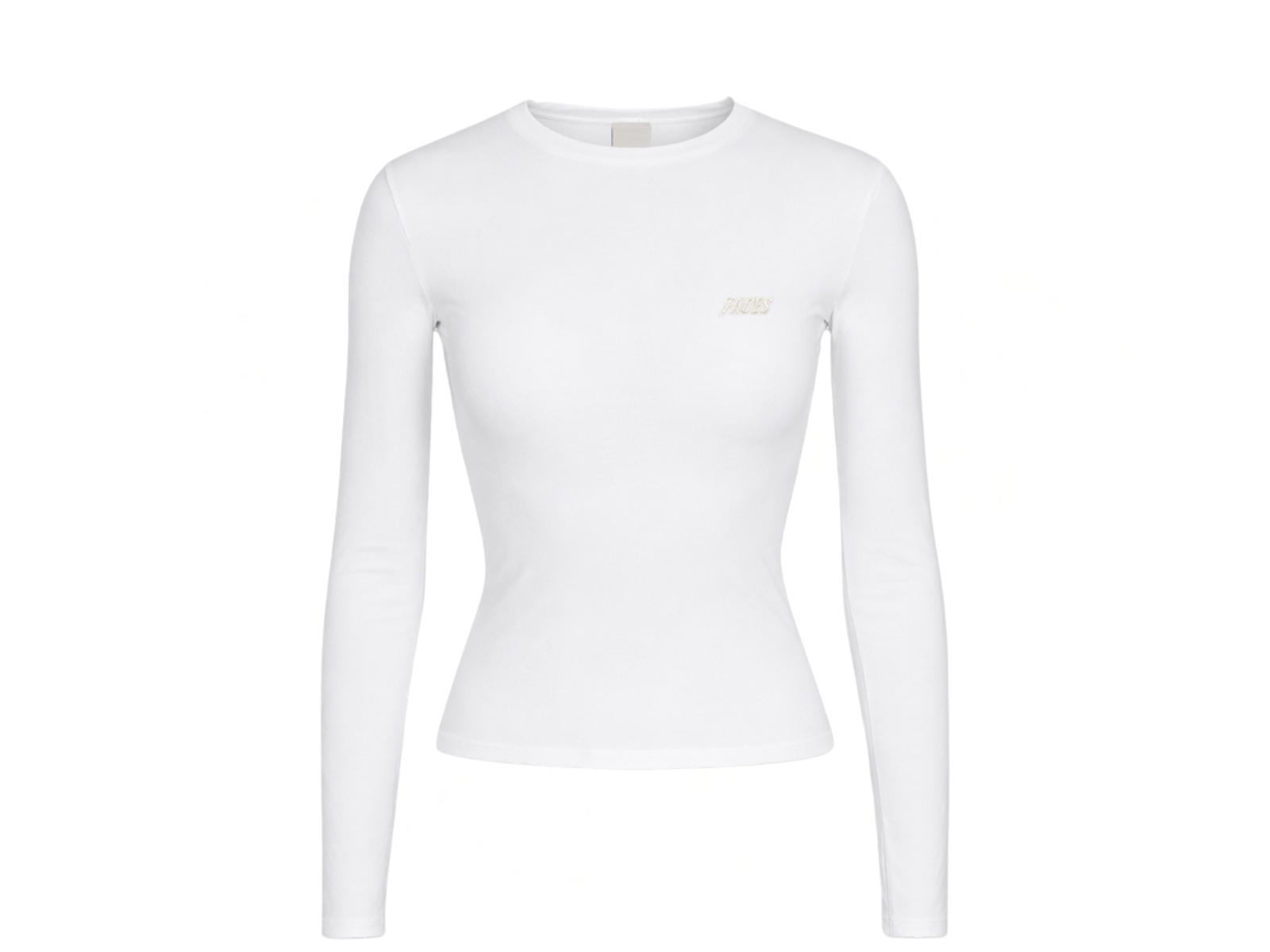 FACES CLOUDED 2026 WOMEN LONGSLEEVE I SNOW WHITE