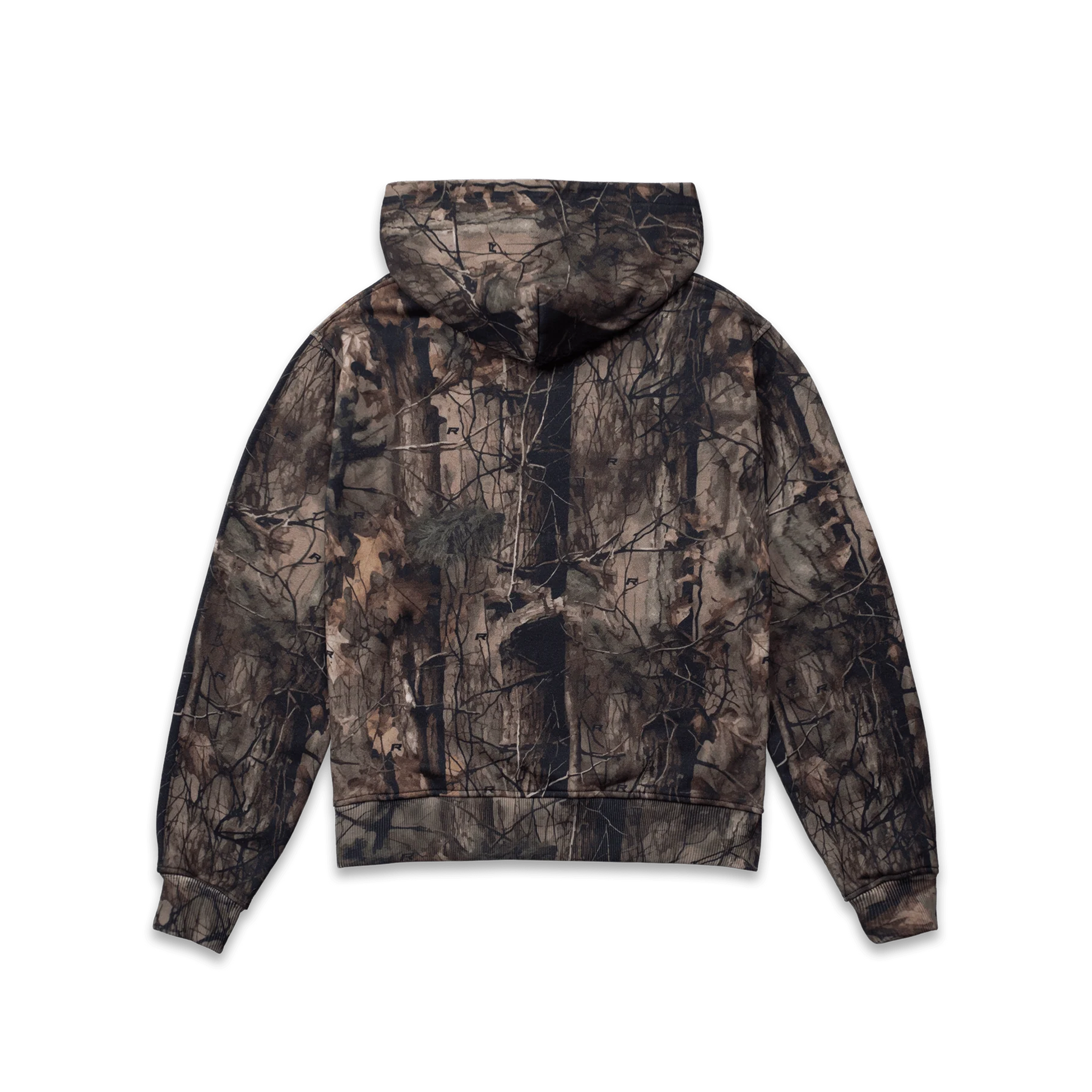 Sweat à capuche camouflage forêt de réputation