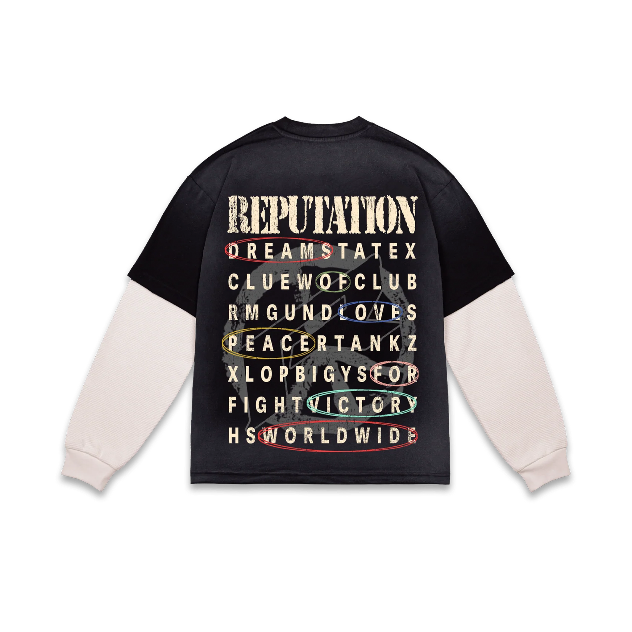 T-SHIRT DOUBLE COUCHE REPUTATION DEAD OPS
