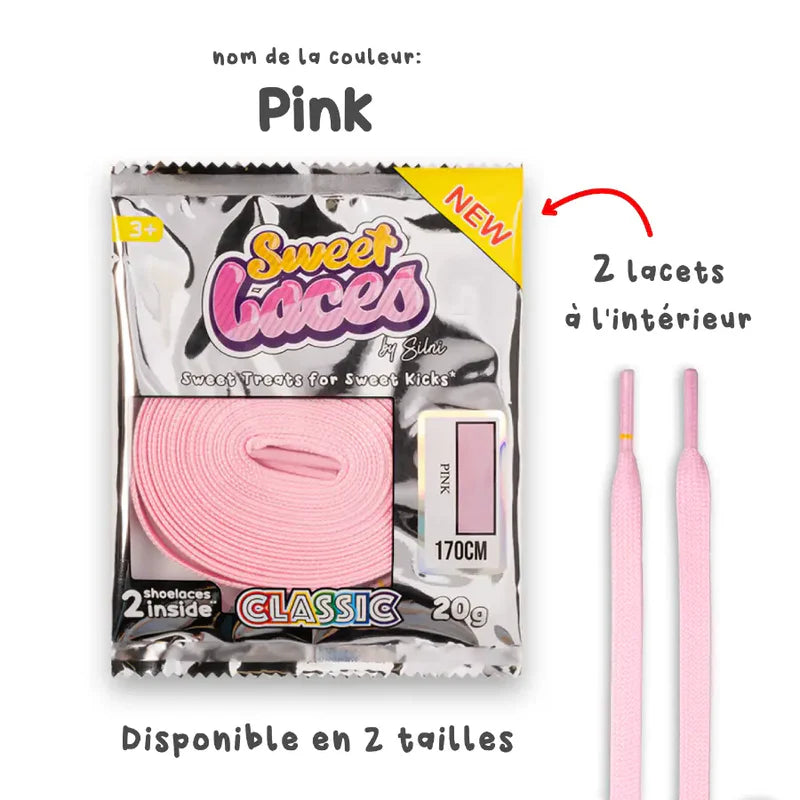 SWEET LACES FLUFFY FL PINK