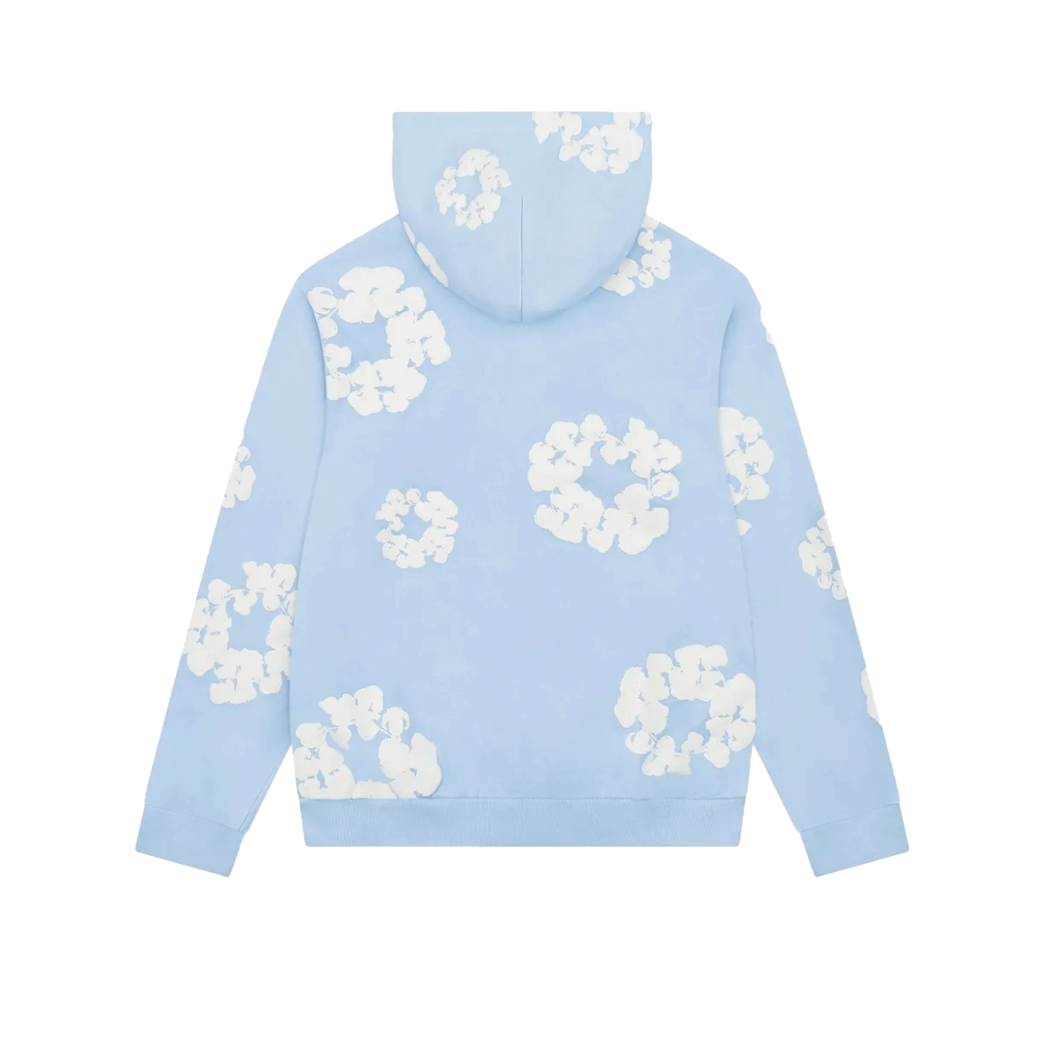 DENIM TEARS HOODIE BLEU CIEL