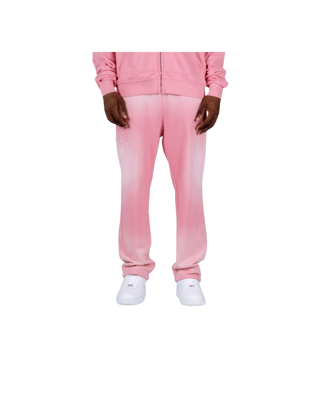 NEVERLOSEFACE BH ZIP PANTS PINK