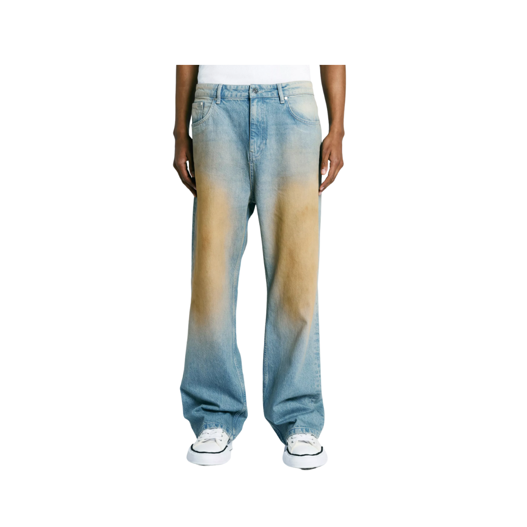 LEVTIC SAND WASHED JEANS - BLUE