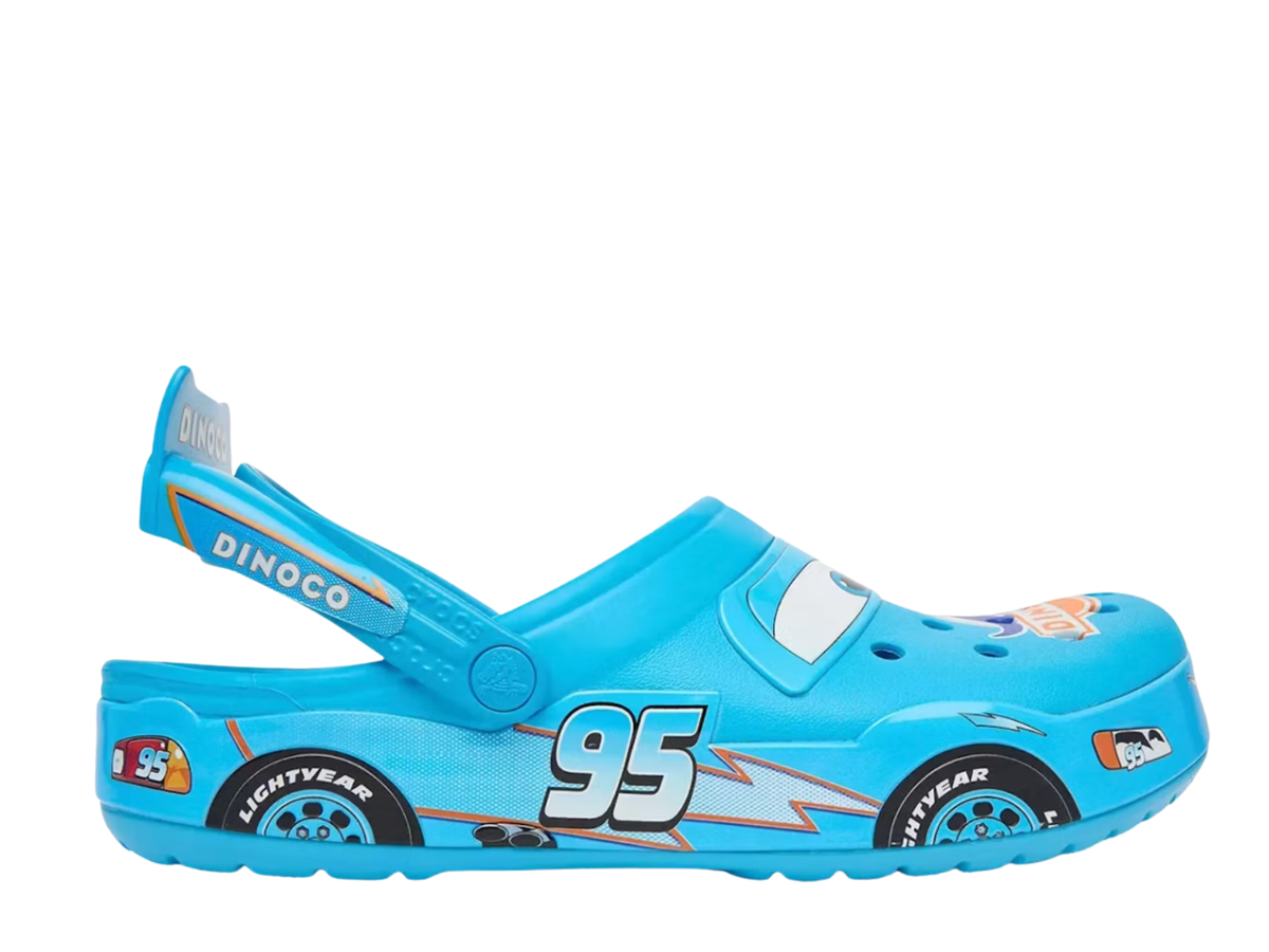 CROCS CROCBAND CLOG CARS LIGHTNING MCQUEEN DINOCO