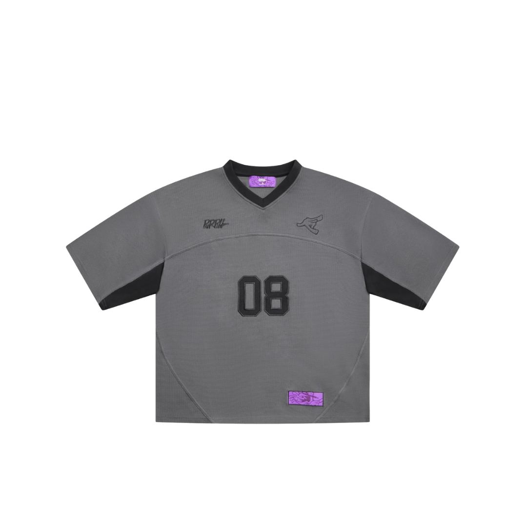 PURPILL WAFFLE JERSEY ANTHRACITE