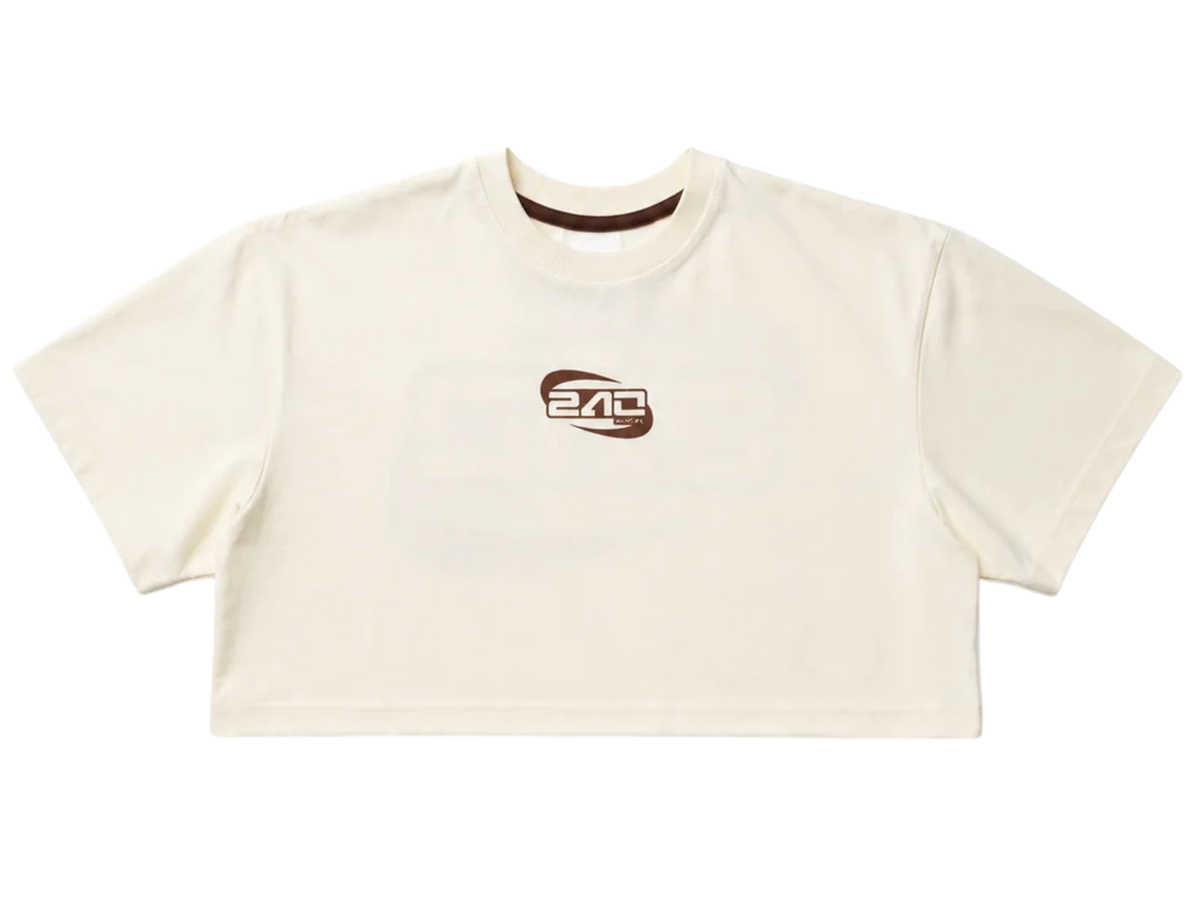 240KMH CROP TOP - CAFE CON LECHE
