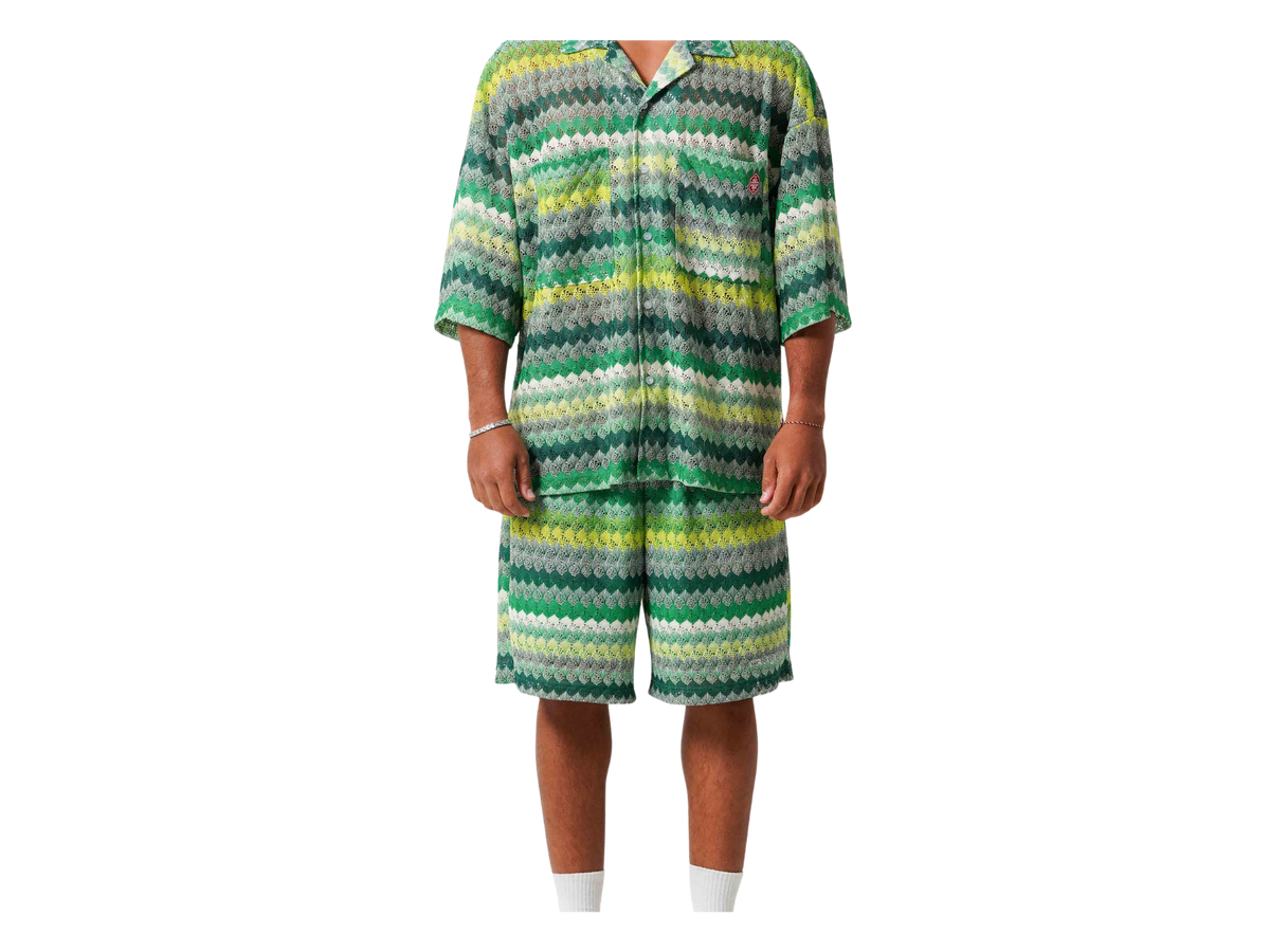 SIXTH JUNE CROCHET COLORFUL OVERSIZED SHORT