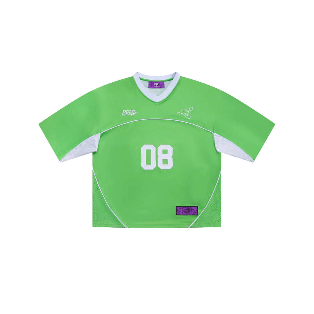 PURPILL WAFFLE JERSEY LIME