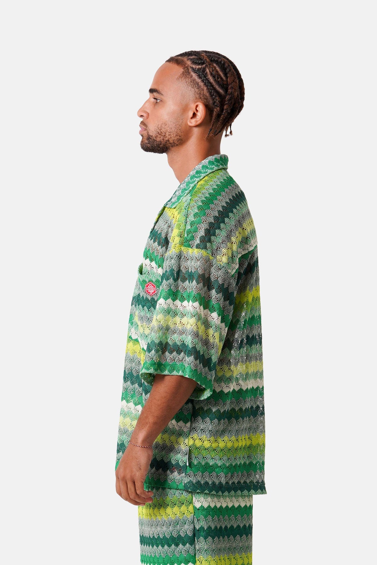 SIXTH JUNE CROCHET COLORFUL S/S SHIRT