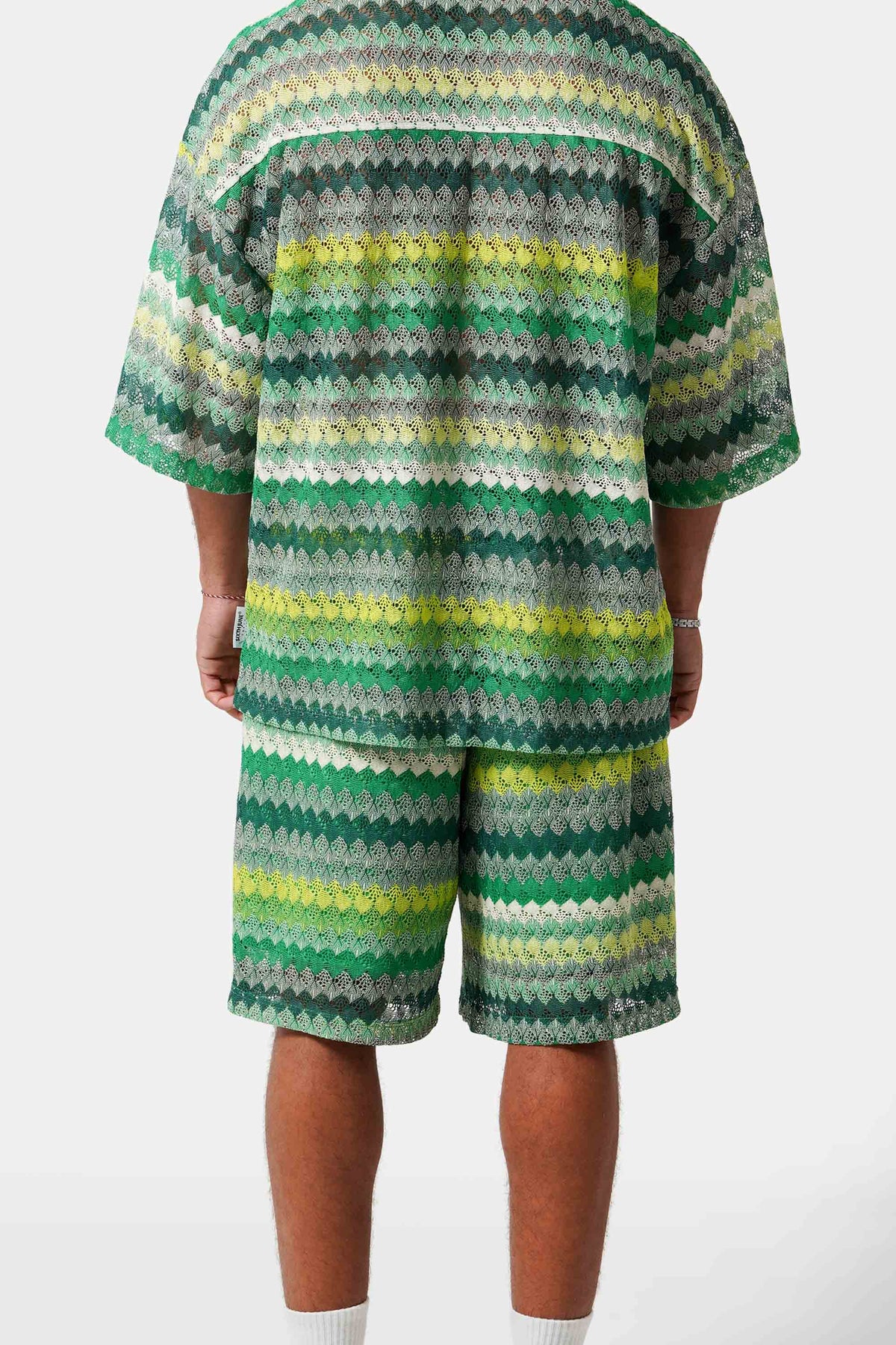 SIXTH JUNE CROCHET COLORFUL OVERSIZED SHORT