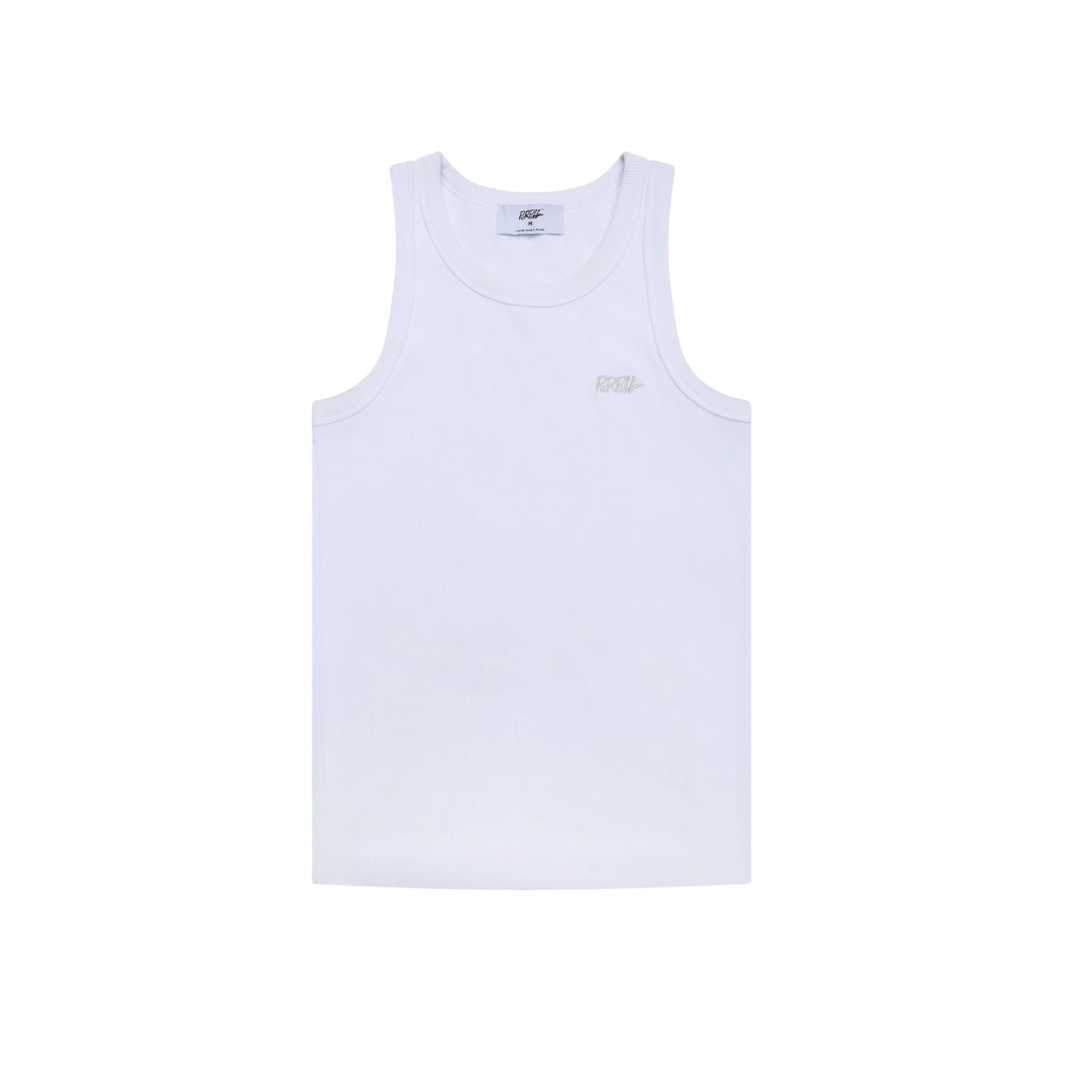 PURPILL MAIN LOGO TANK TOP WHITE