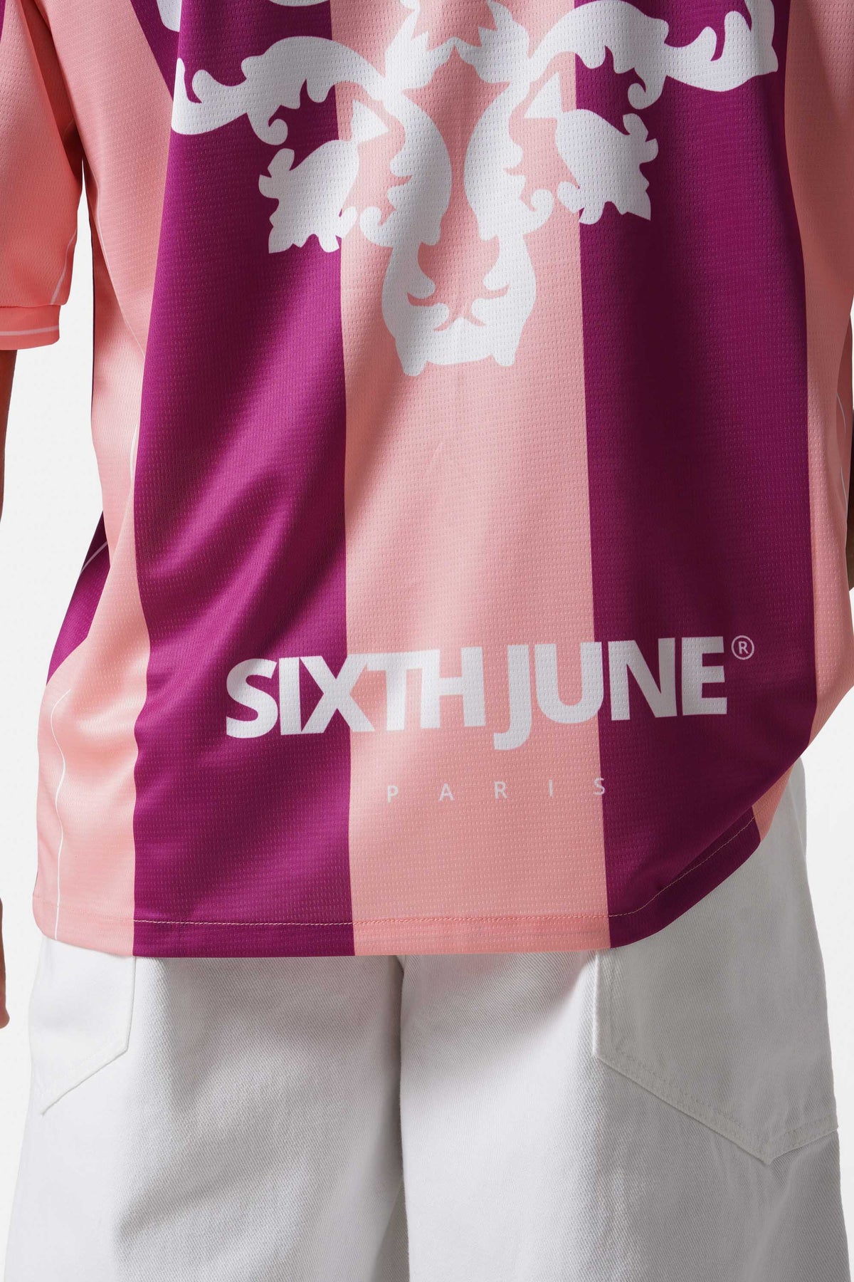 TEE-SHIRT SIXTH JUNE EMBROIDERY S/S BLANC