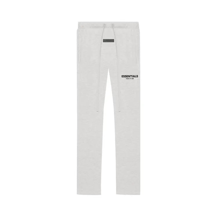 ESSENTIALS PANTS OPEN LEG LIGHTOATMEAL (SS22)