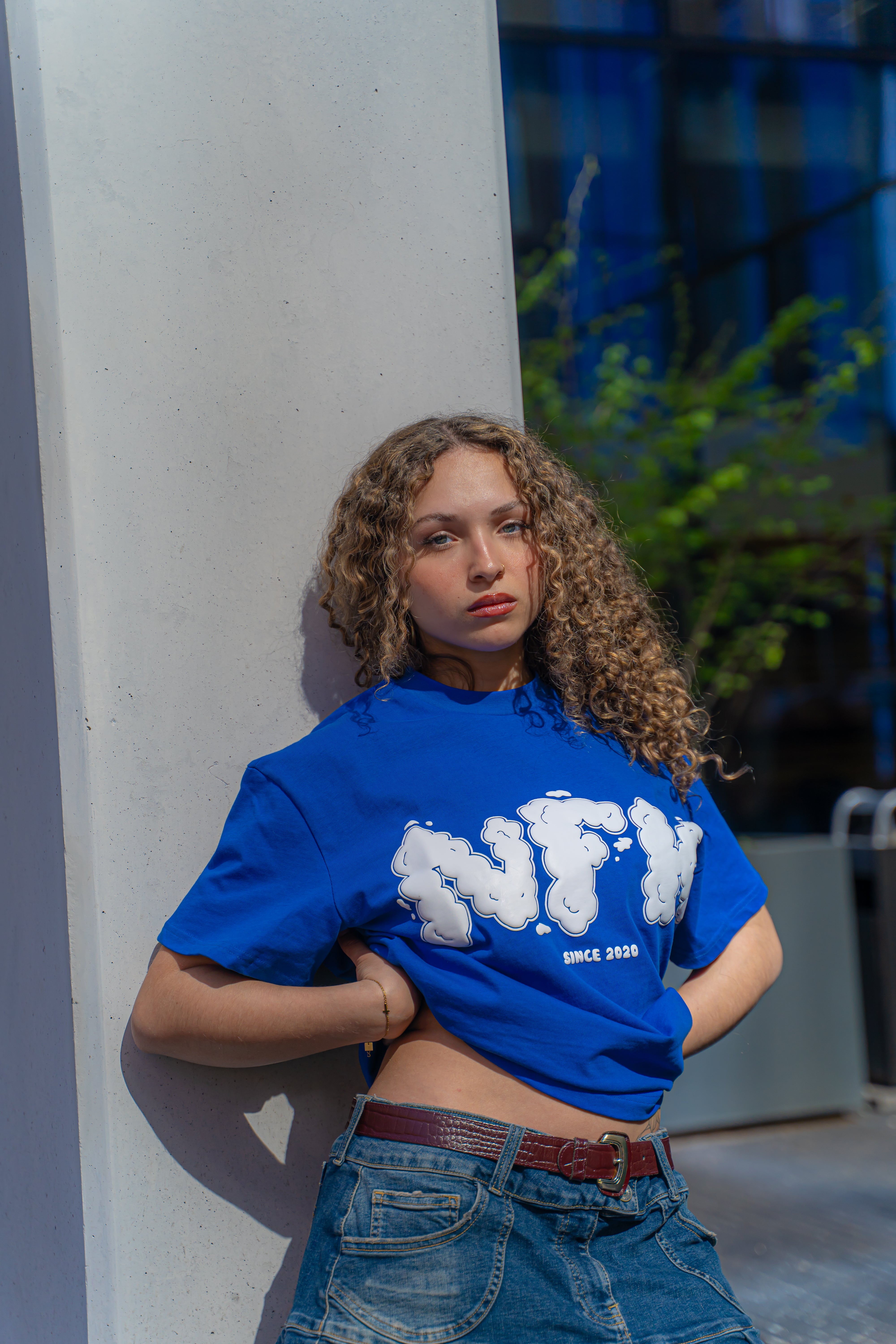 NFK CLOUD TEE BLUE