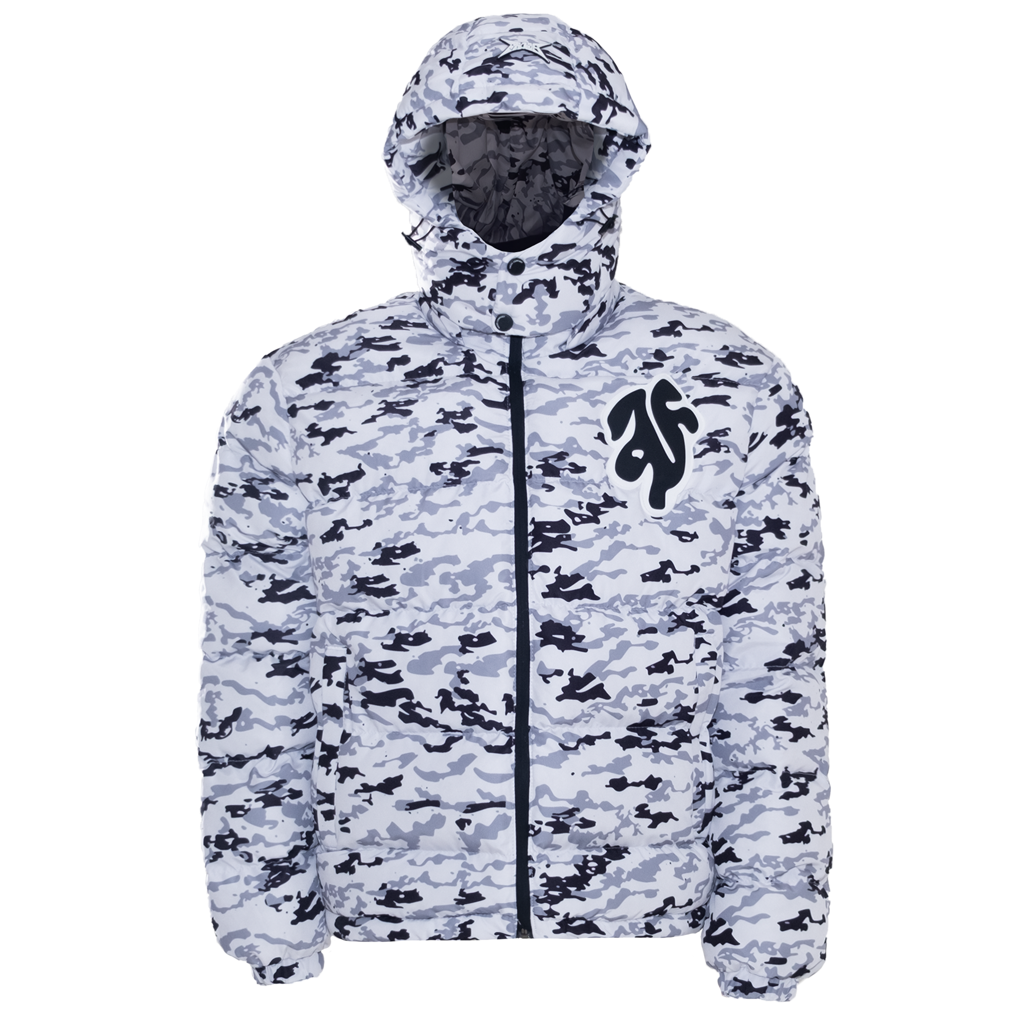 FACES SPACESUIT Herren-Daunenjacke 3.0 CAMO SPECIAL BLACK FRIDAY