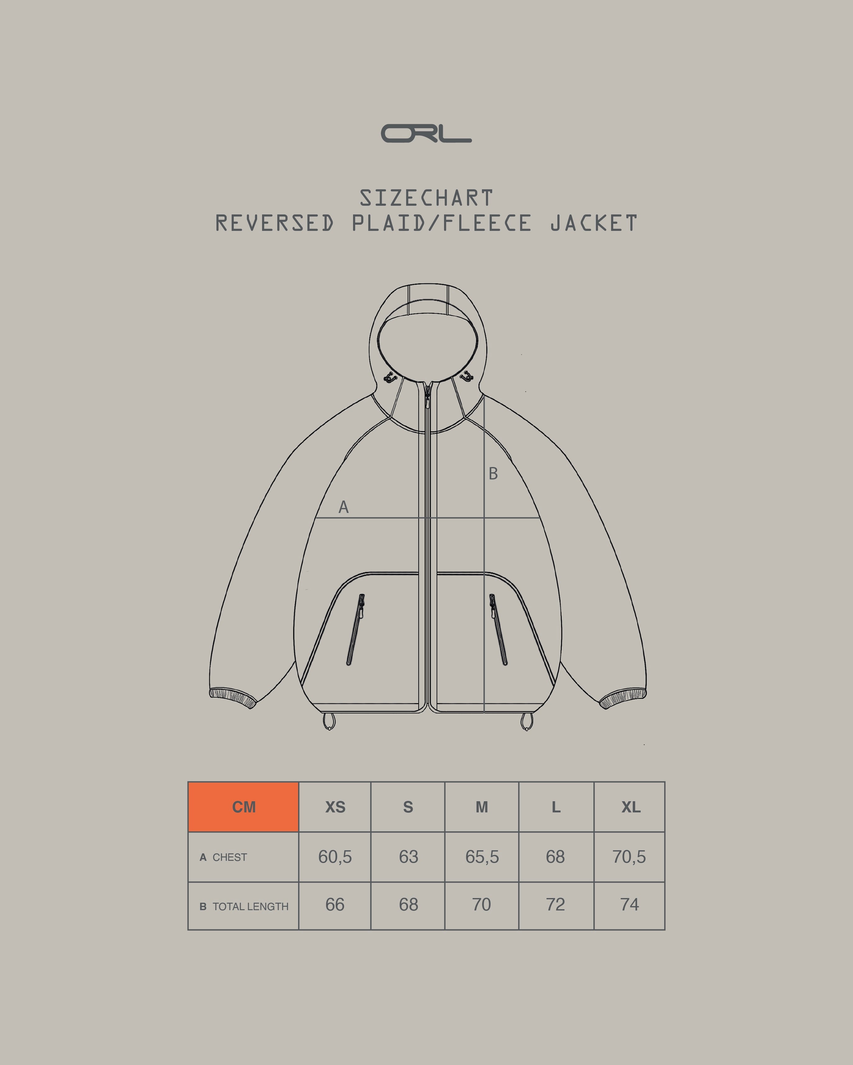 ORELIEN REVERSED PLAID/FLEECE JACKET