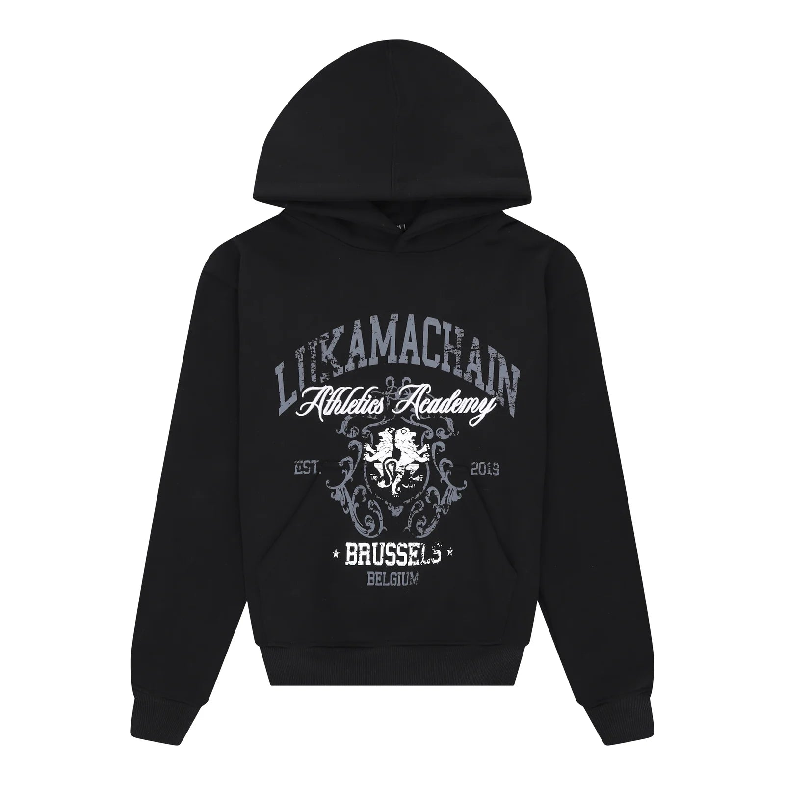 LUKAMACHAIN HIGHSCHOOL HOODIE BLACK