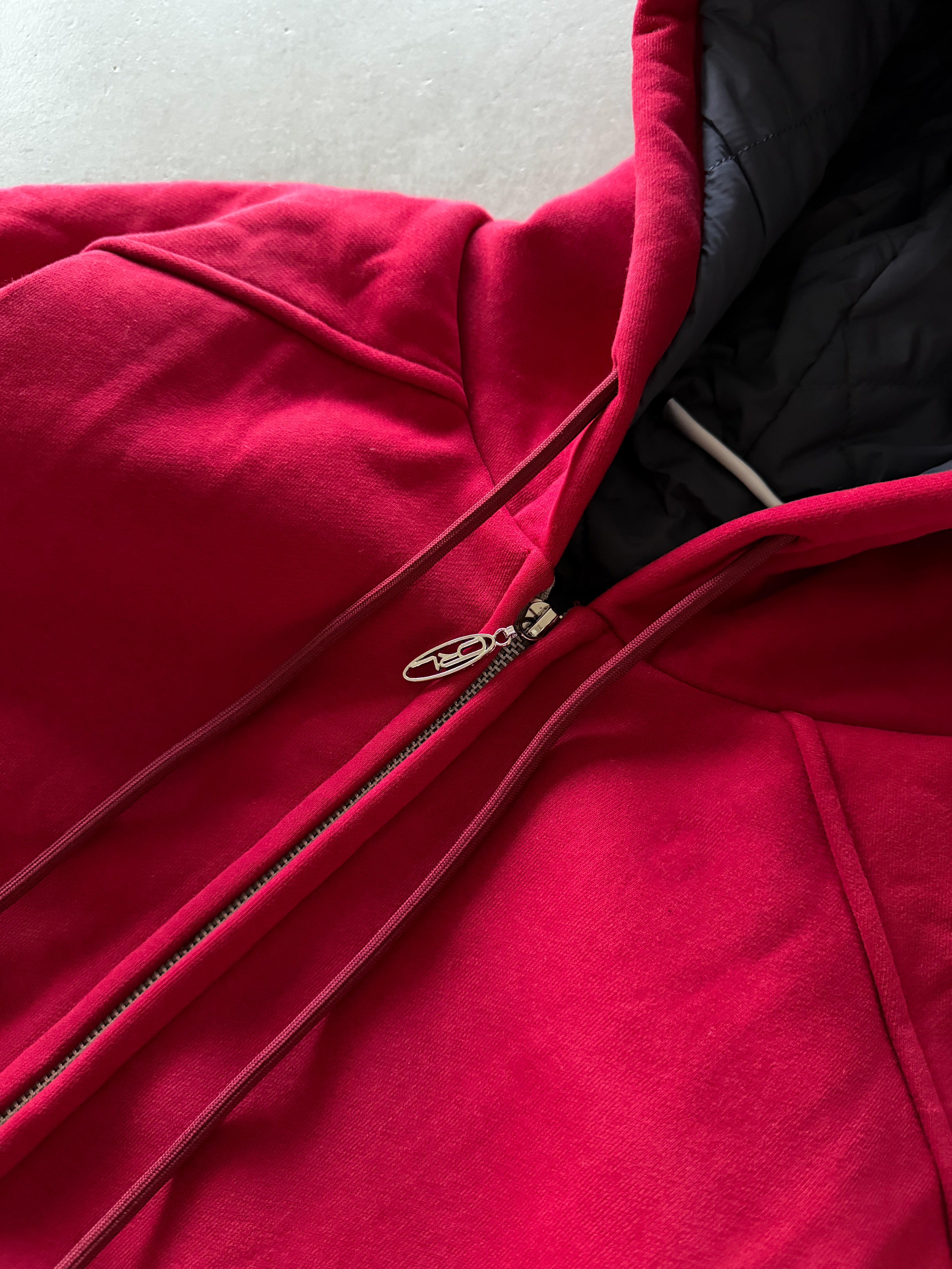 ORELIEN QUILTED LINED ZIP JACKET