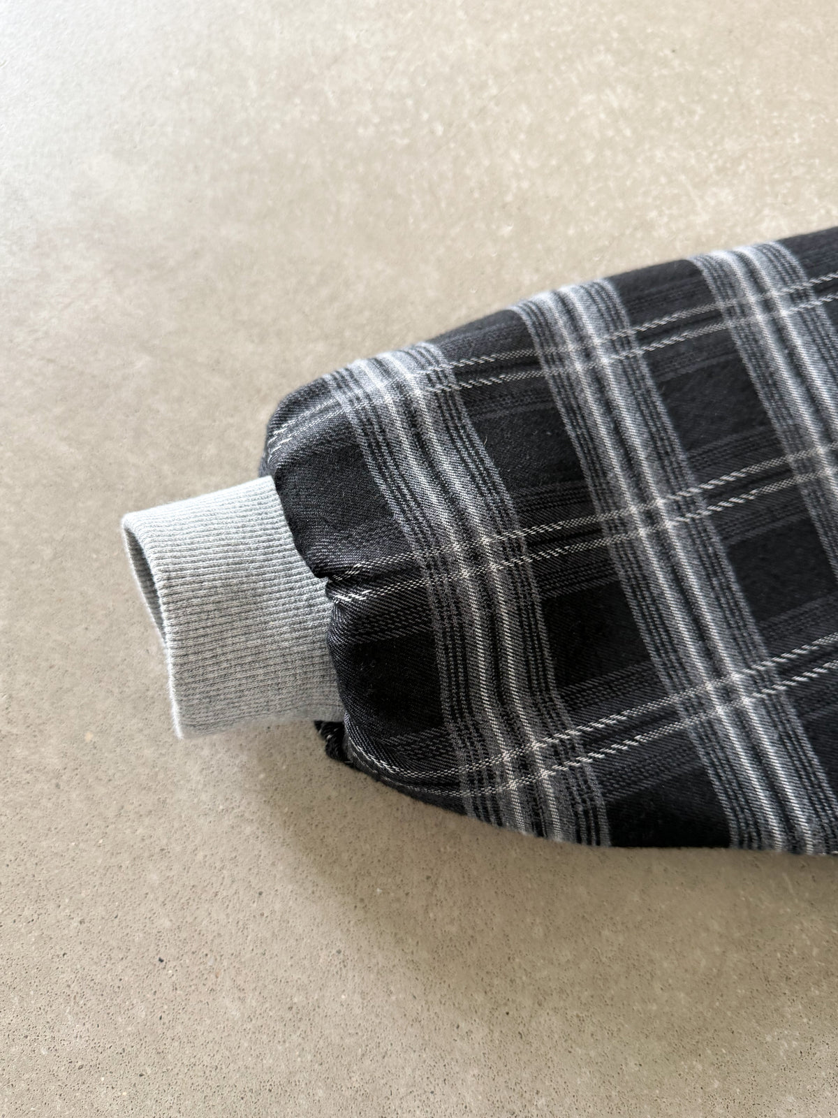 ORELIEN REVERSIBLE QUUILTED/FLANNEL ZIP HOODIE