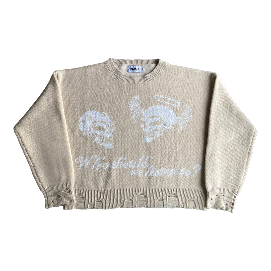 PHRASE STUDIOS DEVIL & ANGEL KNIT