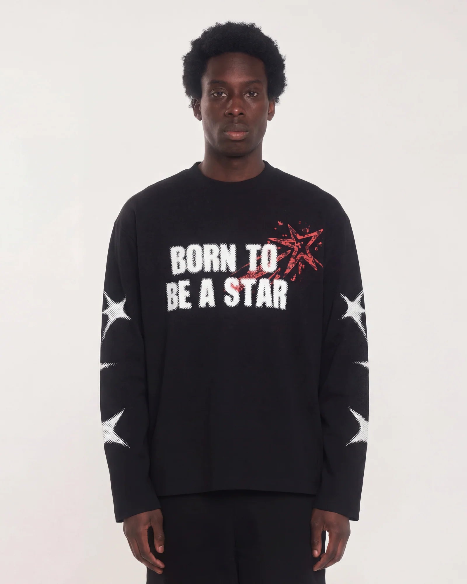 FACES ELEGANT LONGSLEEVE BLACK