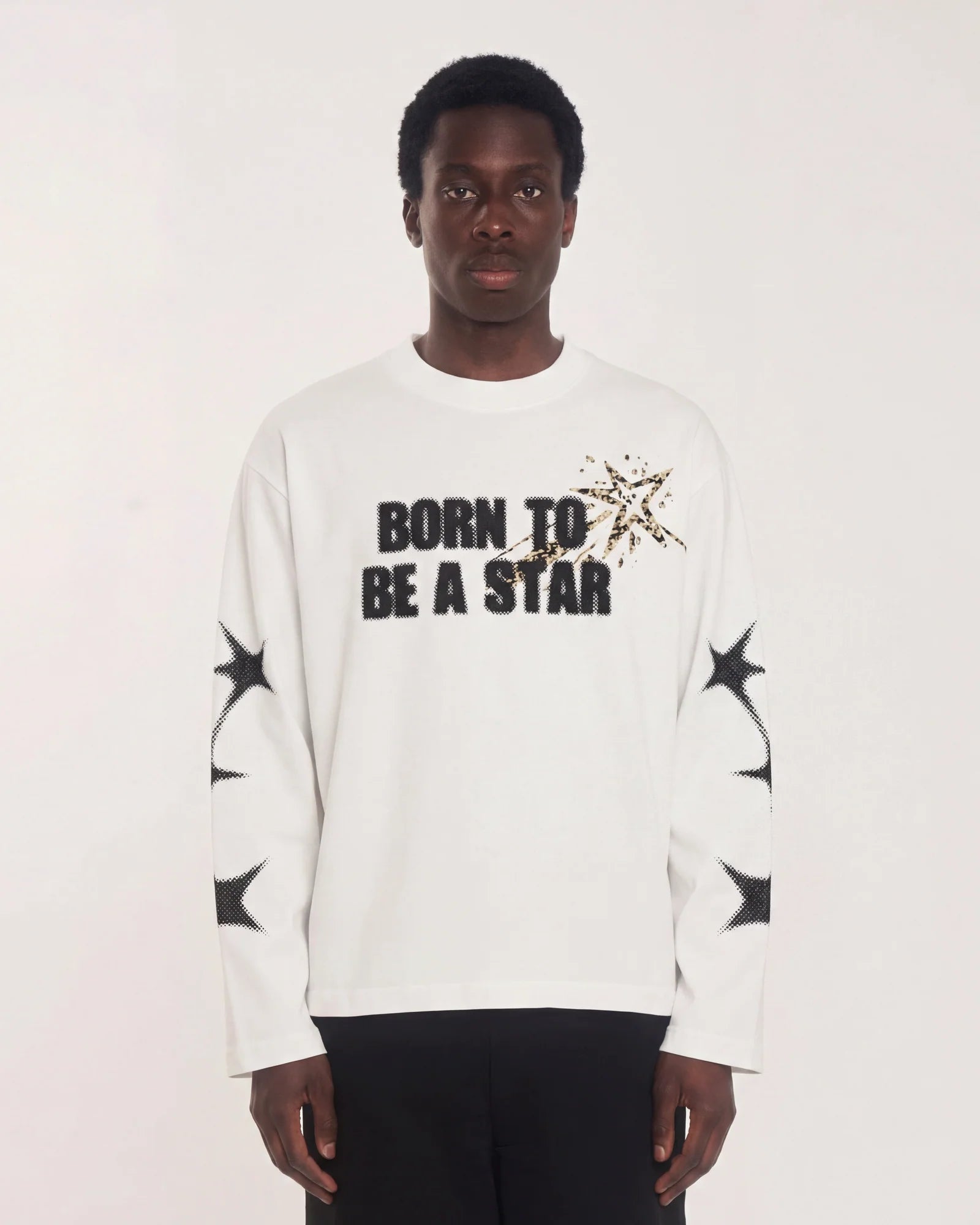 FACES ELEGANT LONGSLEEVE BLACK