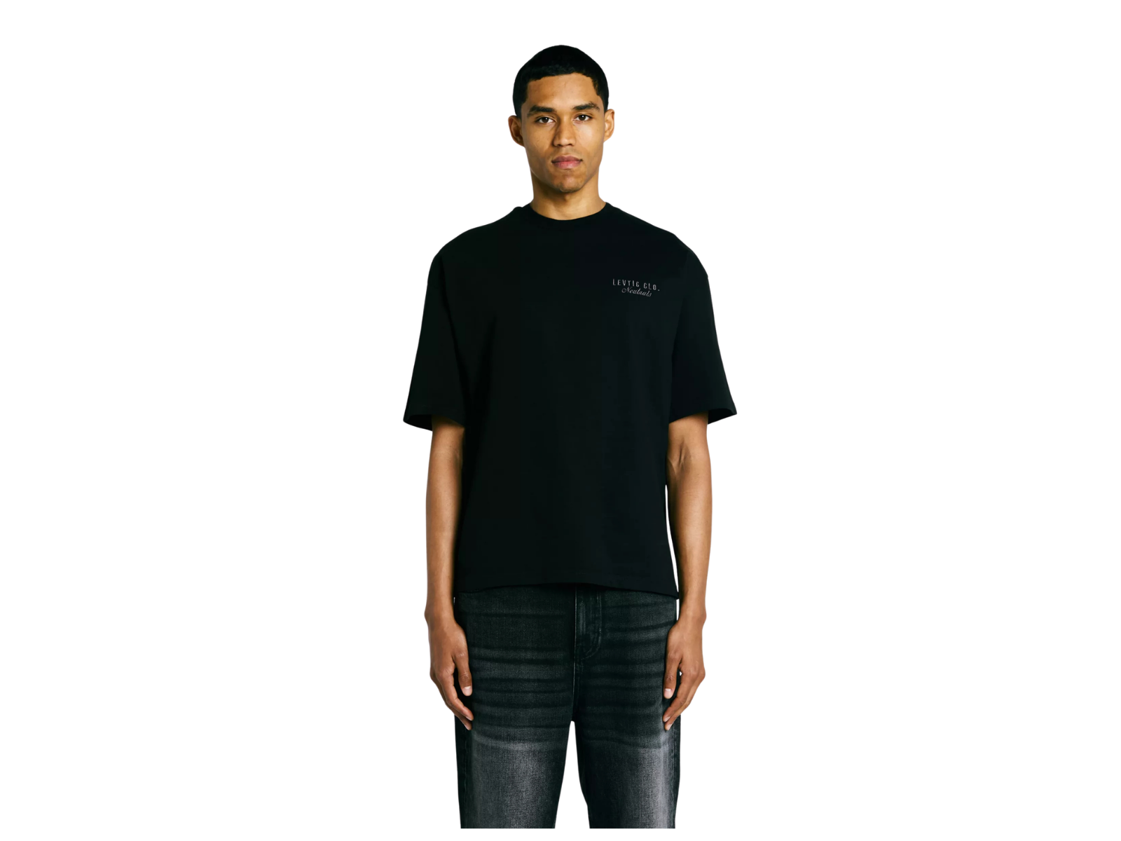 LEVTIC CROSS T-SHIRT - WHITE