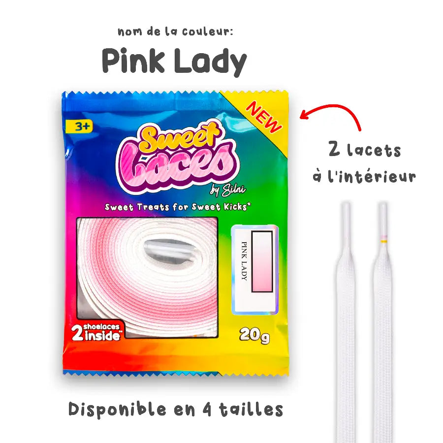 SWEET LACES ORIGINALS PINK LADY